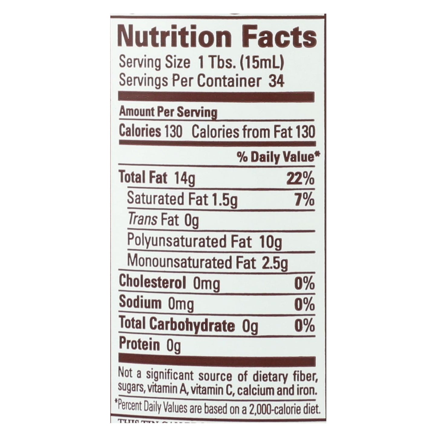 Aceite de nuez tostada La Tourangelle - Caja de 6 - 500 ml