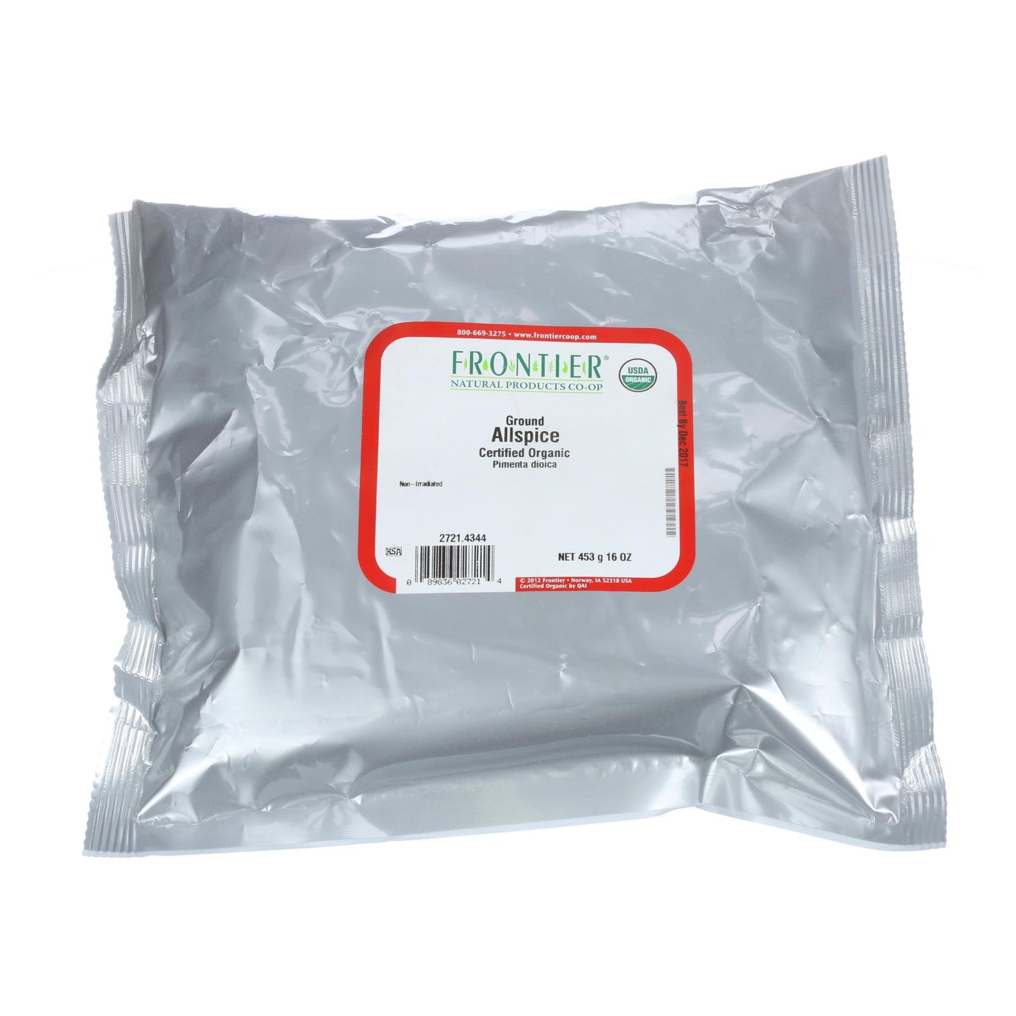Frontier Herb 有机五香粉精选级 - 单个散装商品 - 1 磅