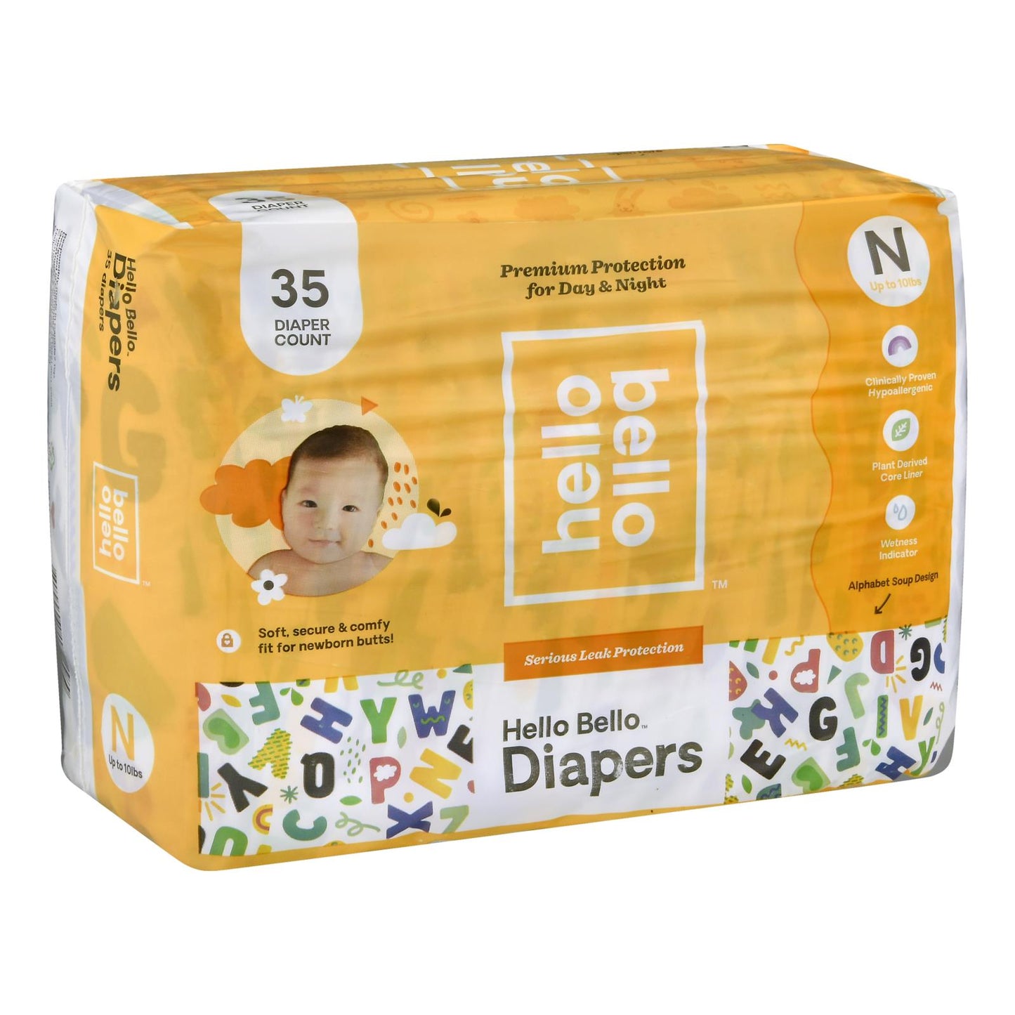 Hola Bello - Pañal Alpha Sp Talla N 10 Lb - 1 Unidad - 35 Unidades