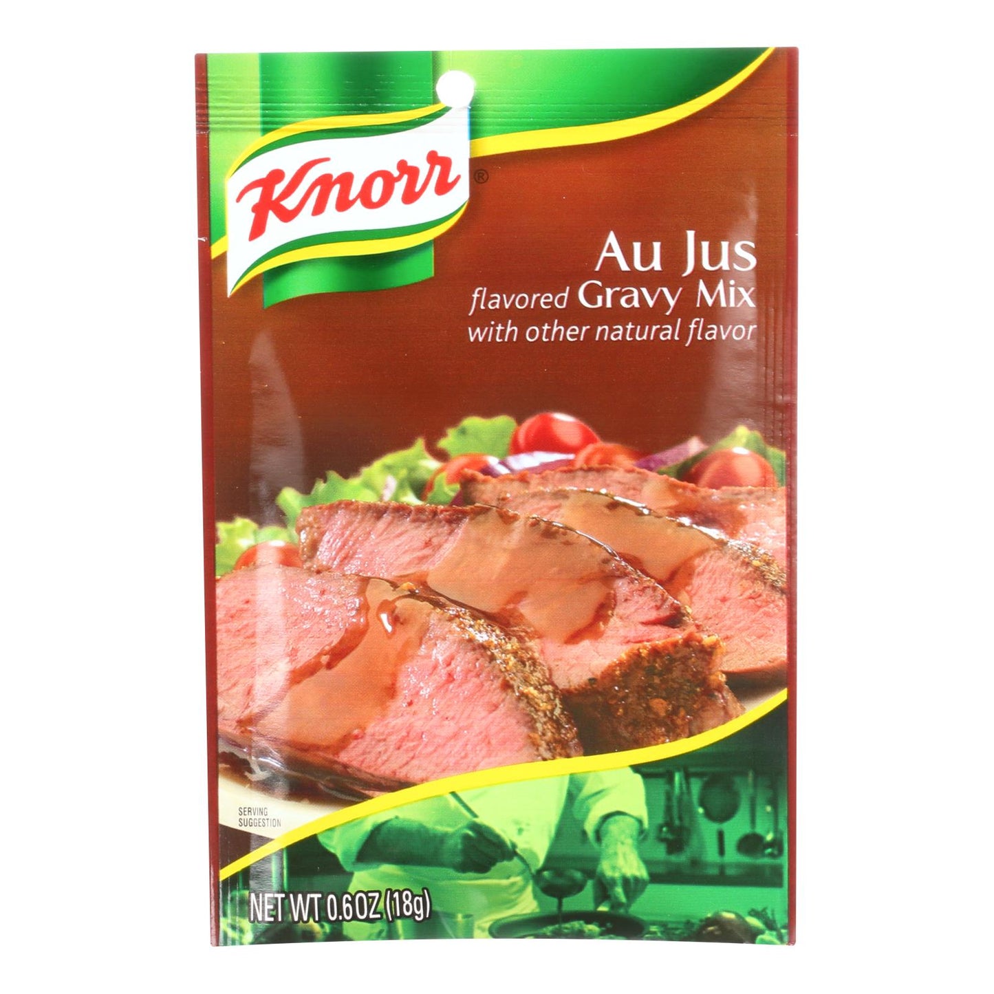 Mezcla para salsa Knorr - Au Jus - 0,6 oz - Caja de 12
