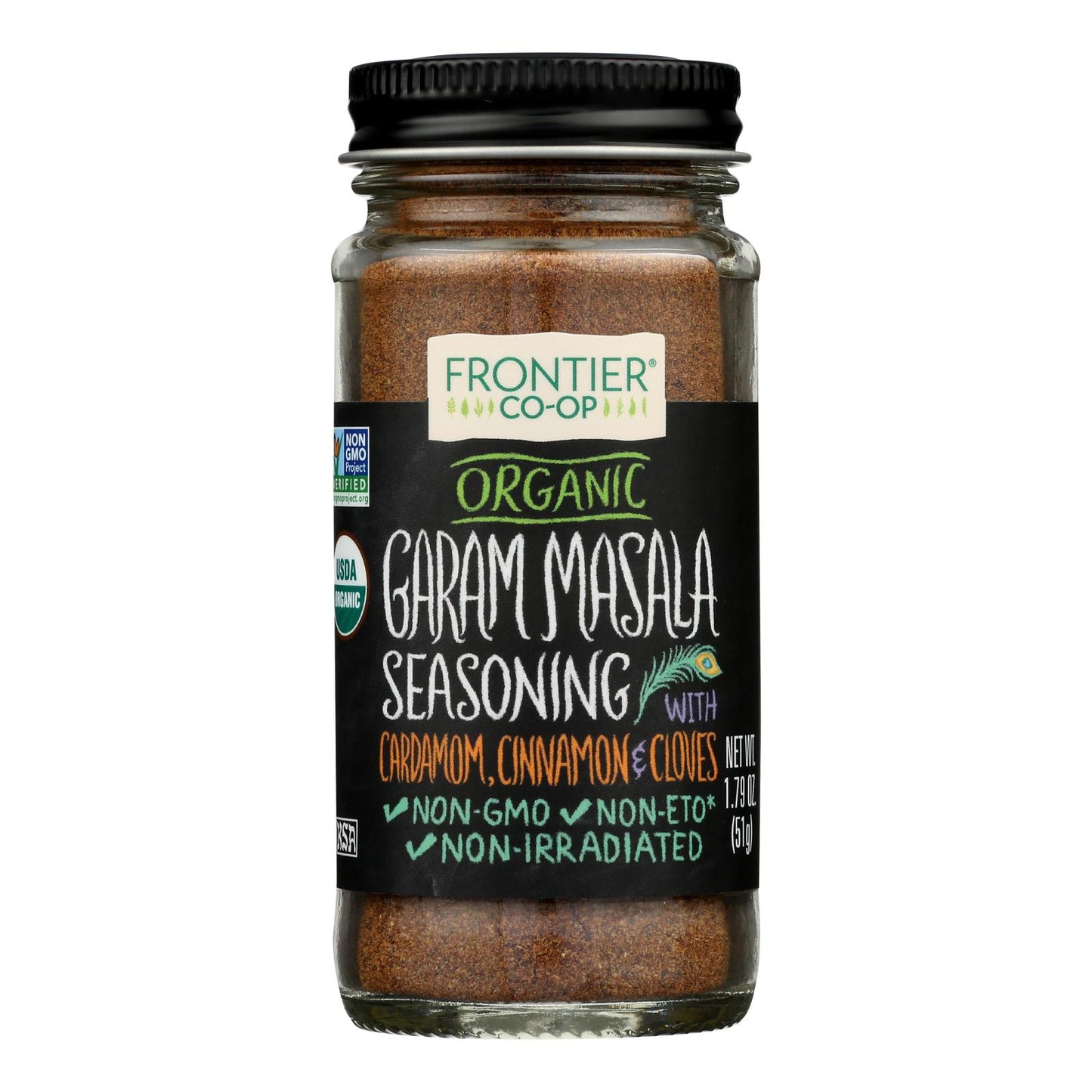 Coop. de productos naturales Frontier - Garam Masala de temporada - 1 unidad de 1 a 1,79 oz