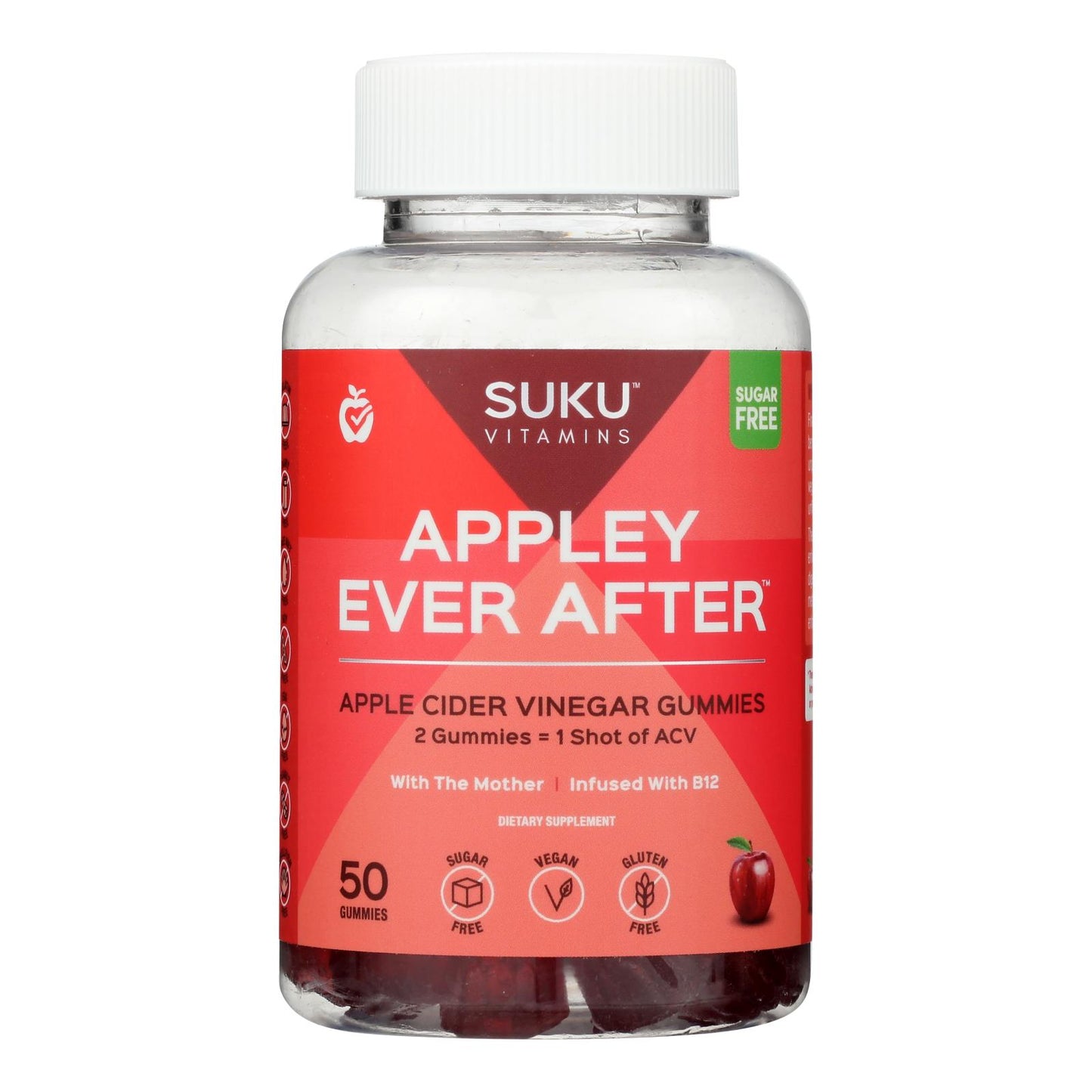 Suku Vitamins - 苹果软糖 Ever After - 1 片 - 50 粒