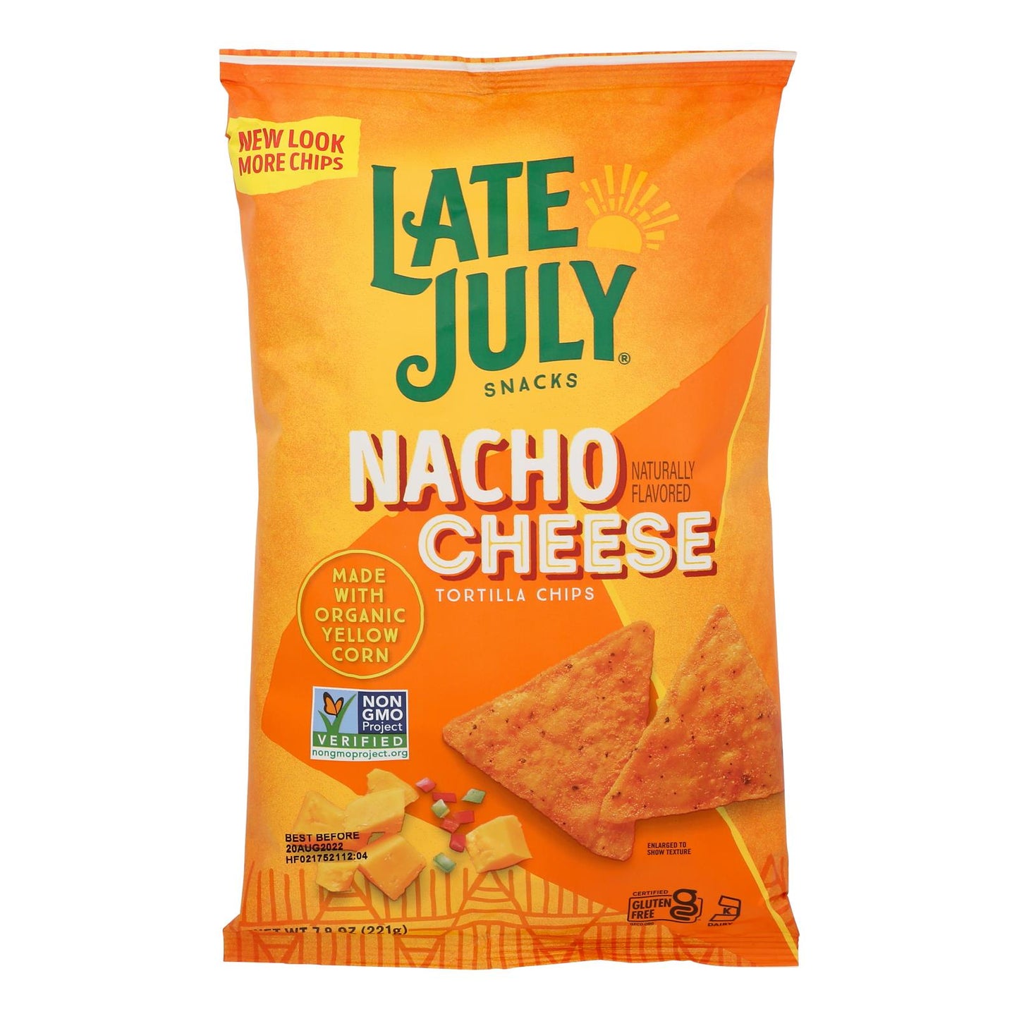 Snacks de finales de julio: Tort Chip Nacho Chs - Caja de 12 - 7,8 oz