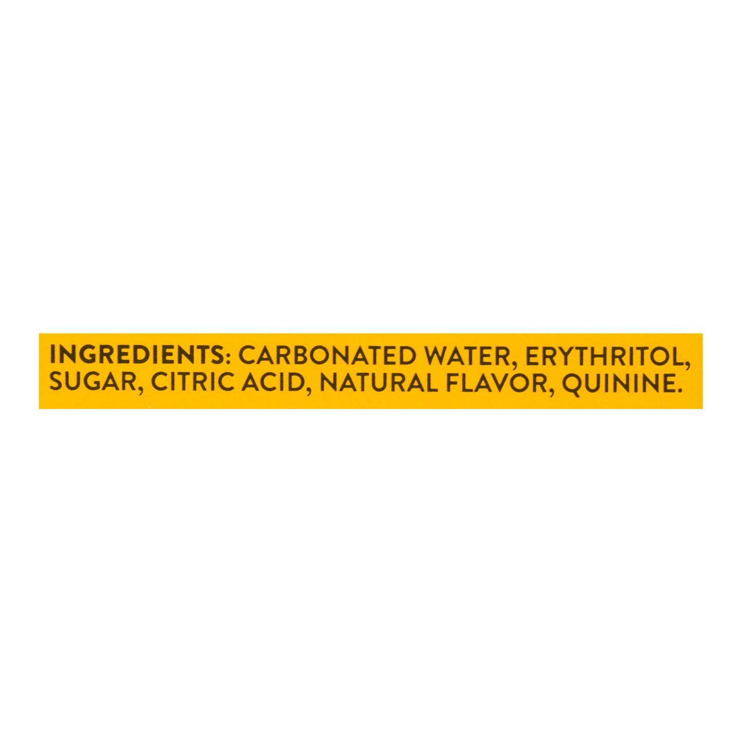 Q Drinks - Tonic Water Light - Case Of 6 - 4/7.5 Fz