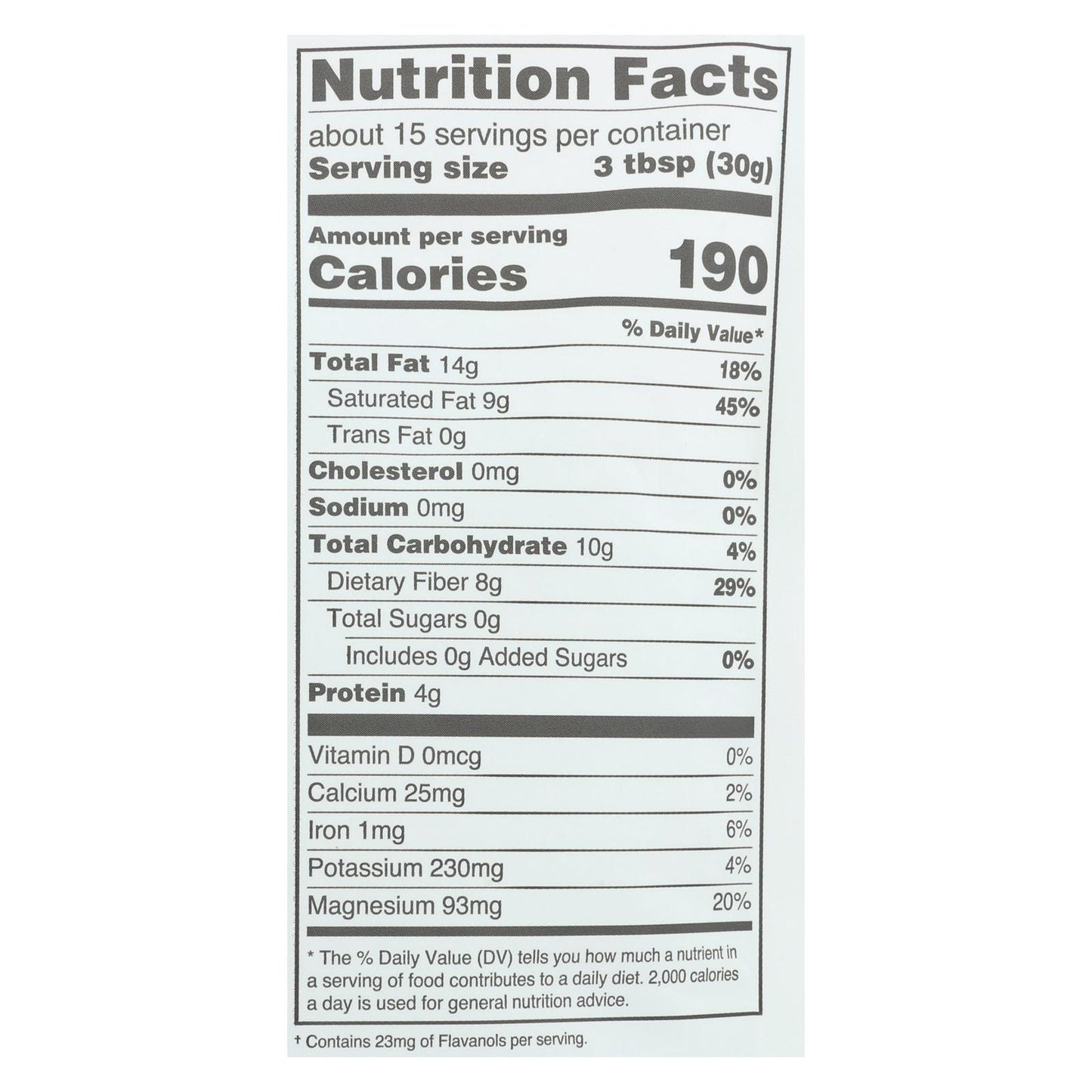 Nibs de cacao Navitas Naturals - Orgánico - Crudo - 16 oz - Caja de 6