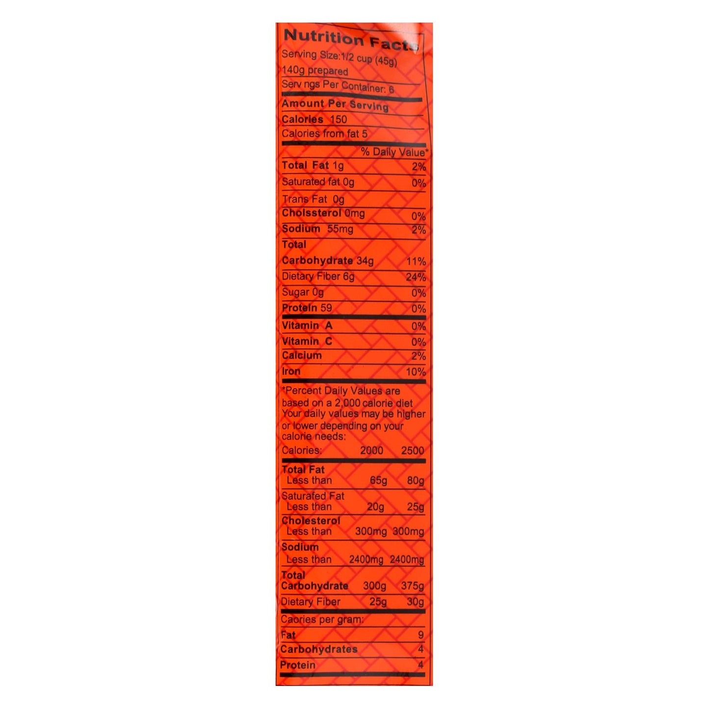 中国碗 - 面条 - 中国面条 - 6 盒装 - 10 盎司。