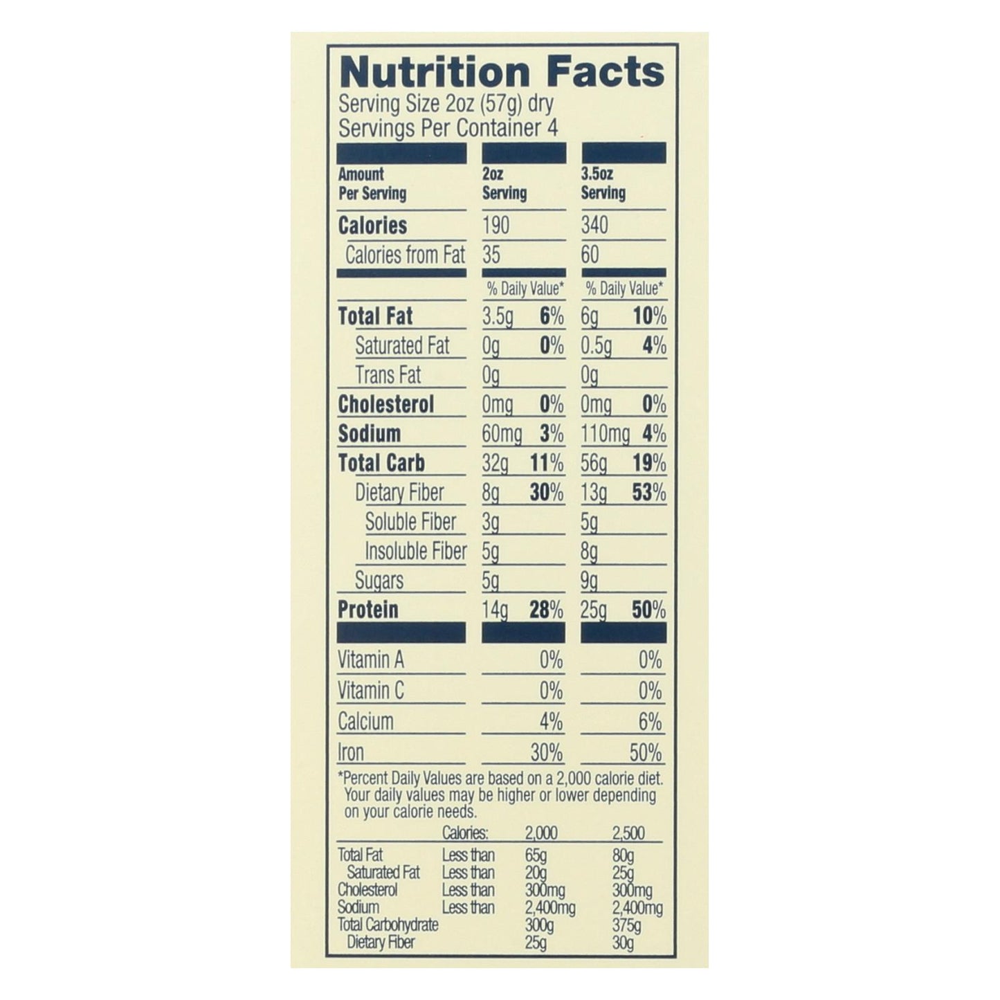 Banza Rigatoni Chickpea Pasta - Case Of 6 - 8 Oz