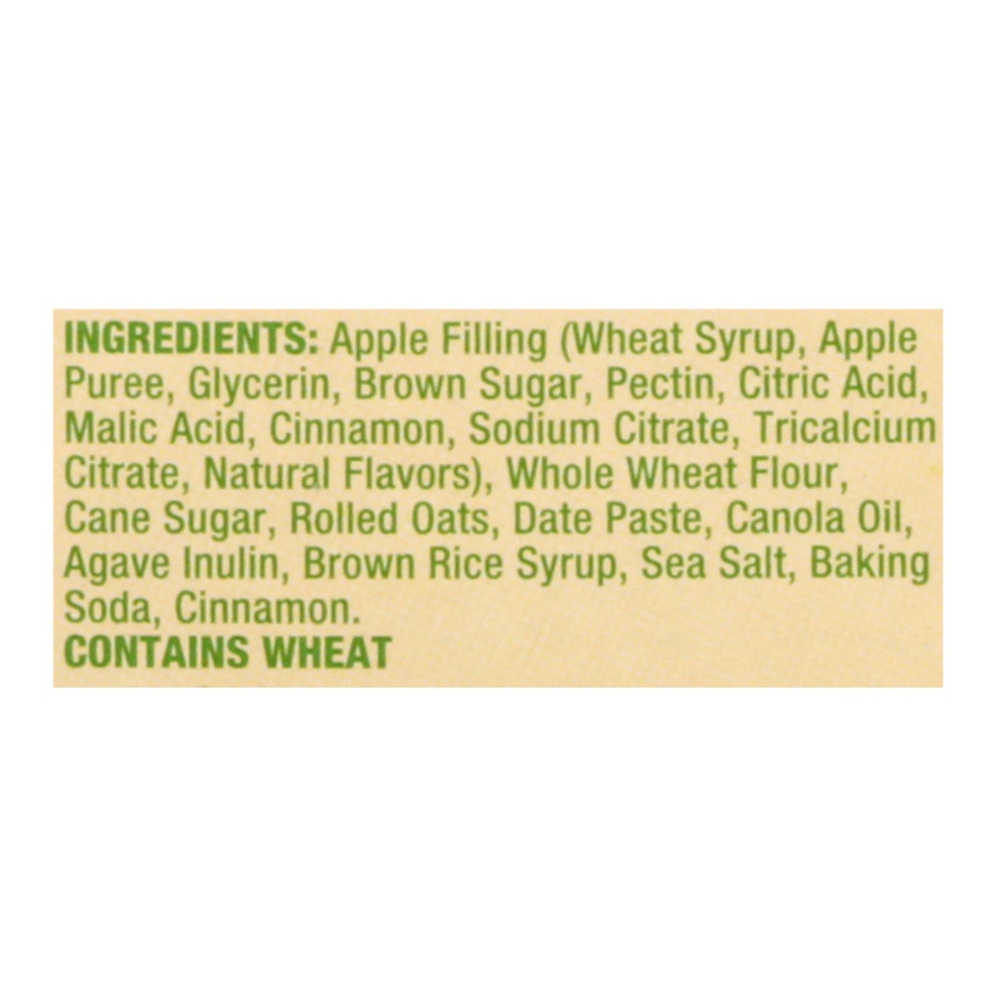 Nature's Bakery - Crumble de avena con manzana - Caja de 6 - 8,46 oz