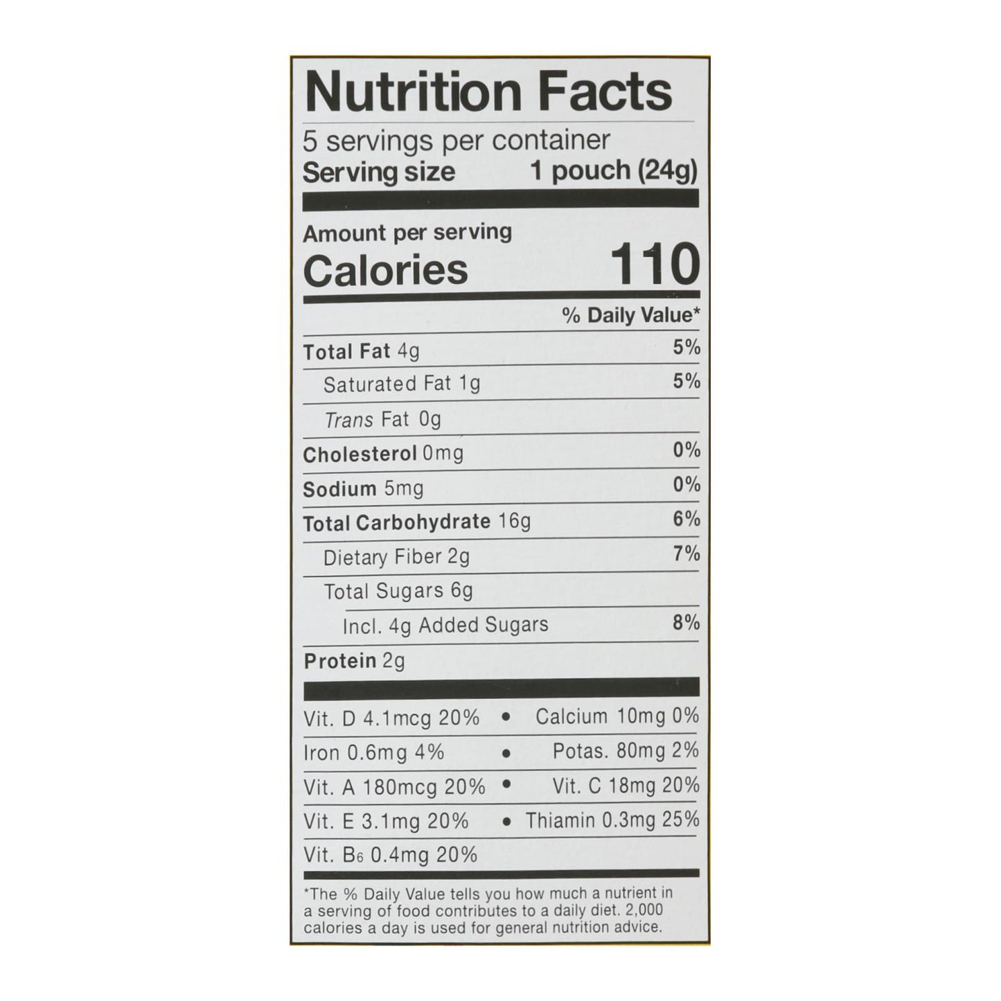 Made Good - Mini granola con chocolate Ban - Caja de 6-5/0,85 oz