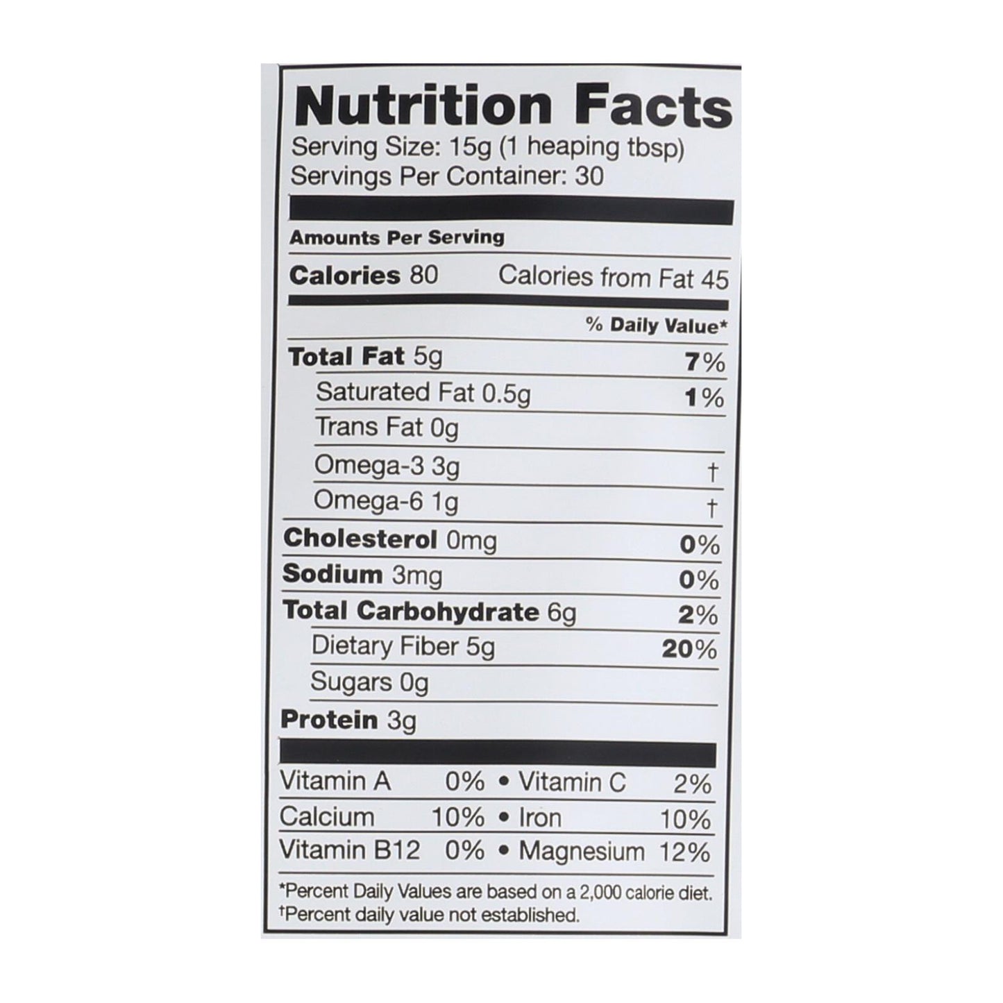 Sunfood Superfoods 生有机奇亚籽 - 1 粒 - 1 磅
