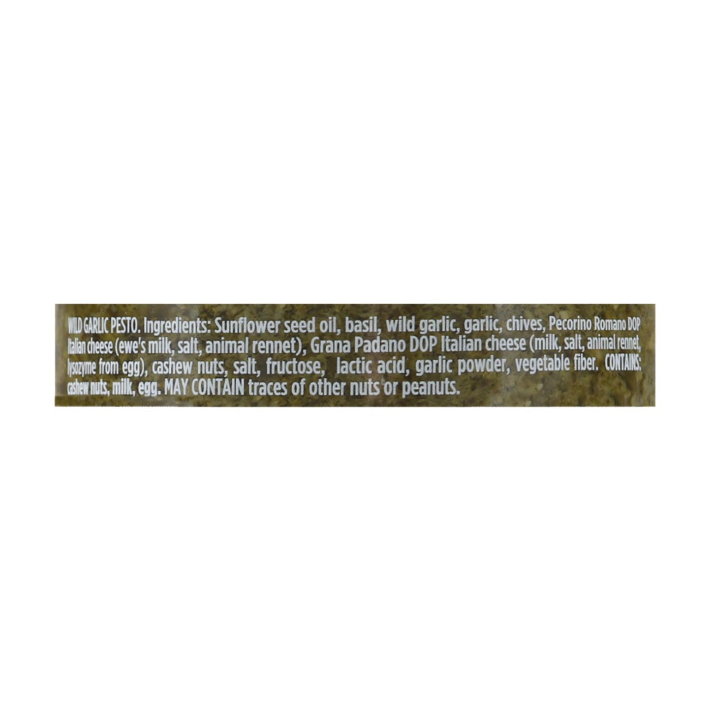 Sacla - Pesto de ajo silvestre - Caja de 6 - 6,7 oz