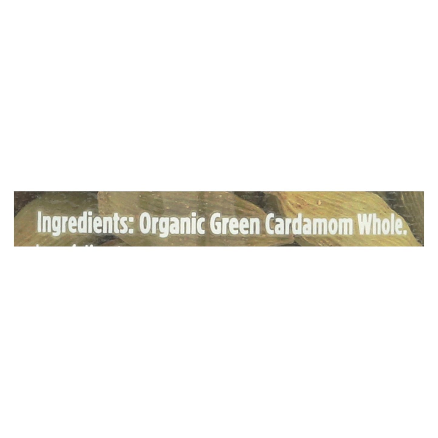 Spicely Organics - Cardamomo orgánico - Vainas verdes - Caja de 3 - 1.2 oz.