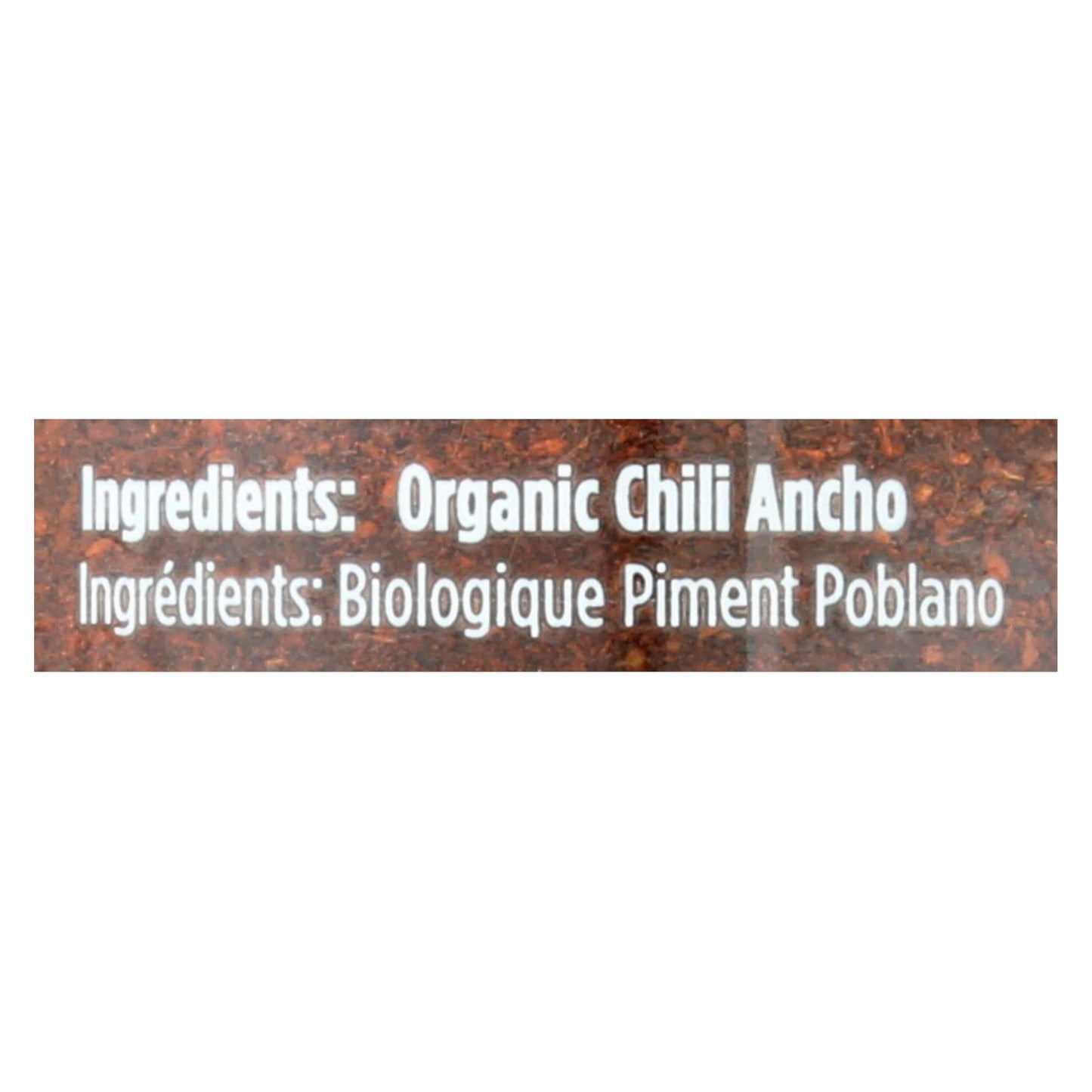 Spicely Organics - Chile ancho orgánico molido - Caja de 3 - 1,7 oz.