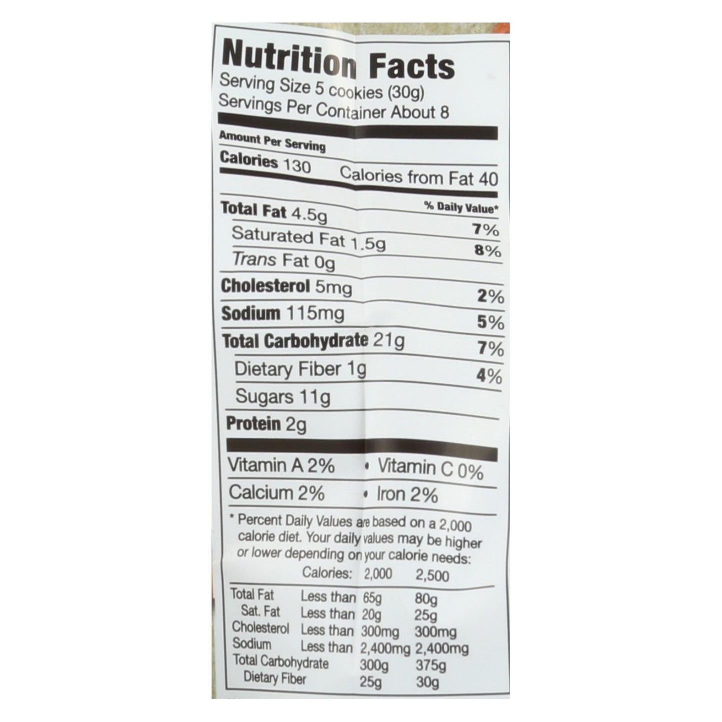 Galletas crujientes con chispas de chocolate sin gluten de Mi-del - Caja de 8 - 8 oz