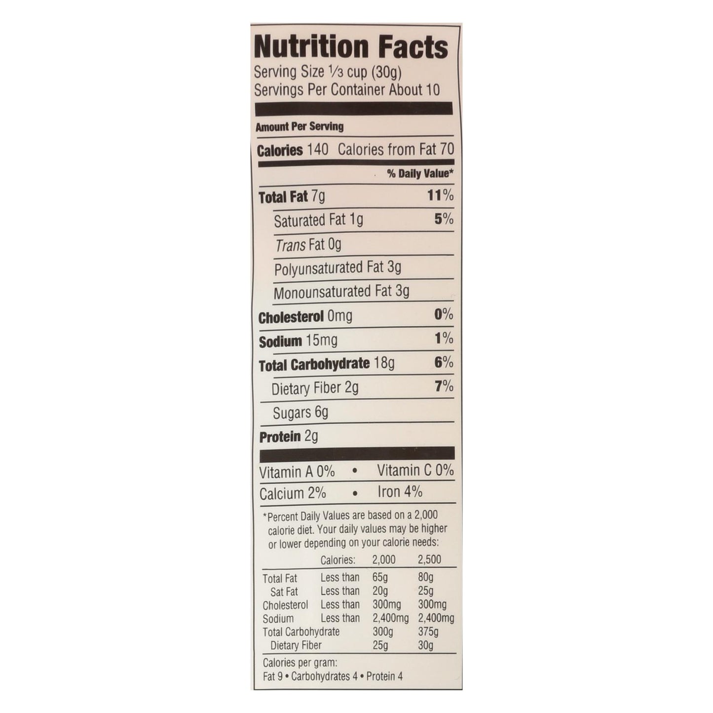 Bakery On Main On Main Gluten Free Granola Extreme - Fruit And Nut - Case Of 6 - 12 Oz.