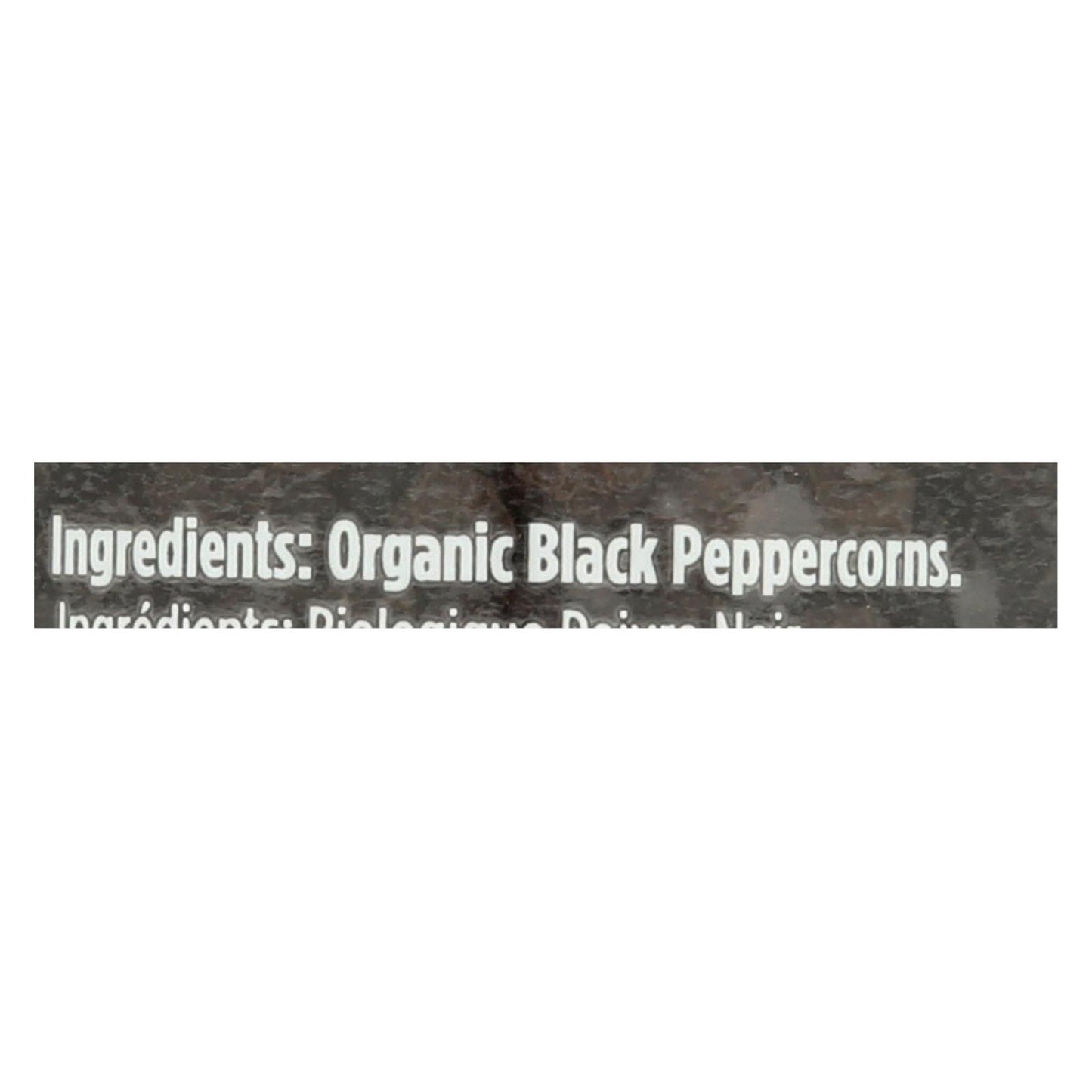 Spicely Organics - Pimienta orgánica en grano - Negra entera - Caja de 3 - 1,7 oz.