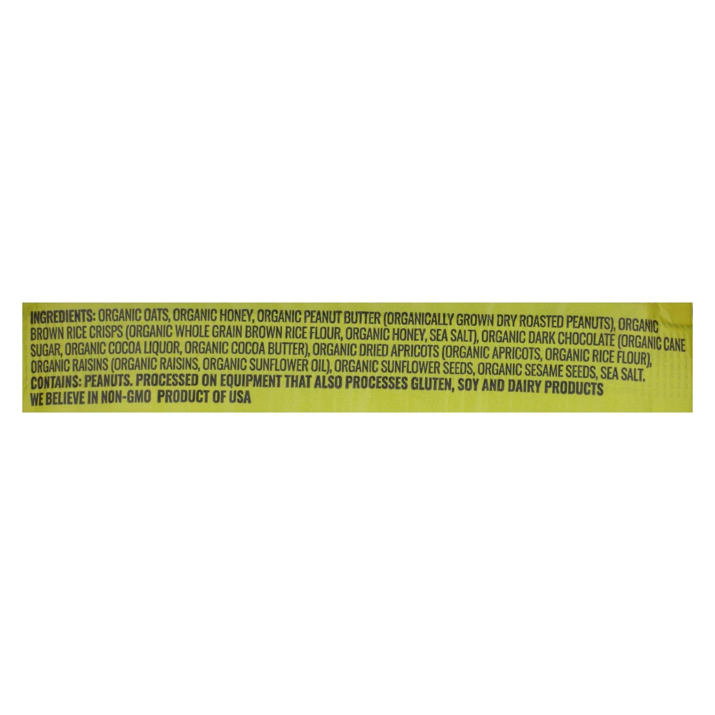 Comida real de Kate - Barra de mantequilla de maní Grzly Dk Cho - Caja de 12 - 2,2 oz