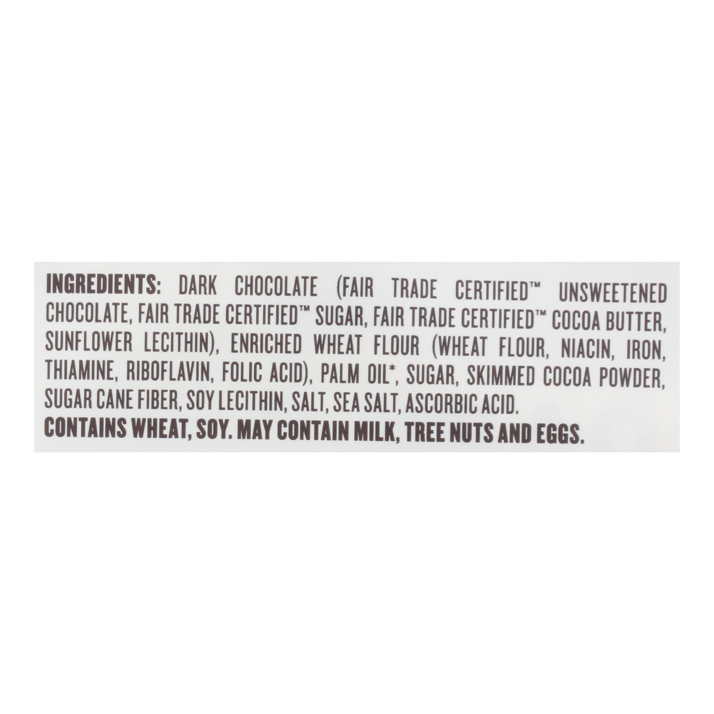 Pequeños secretos: barquillos crujientes con chocolate negro y sal marina (caja de 6 unidades, 3,5 oz)