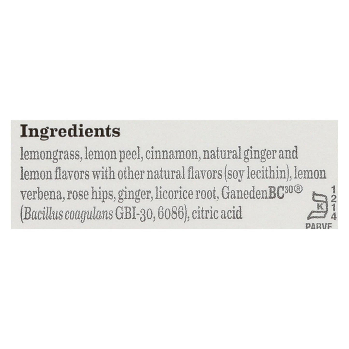 Bigelow Tea 草本茶 - 加柠檬姜 - 6 盒装 - 18 袋