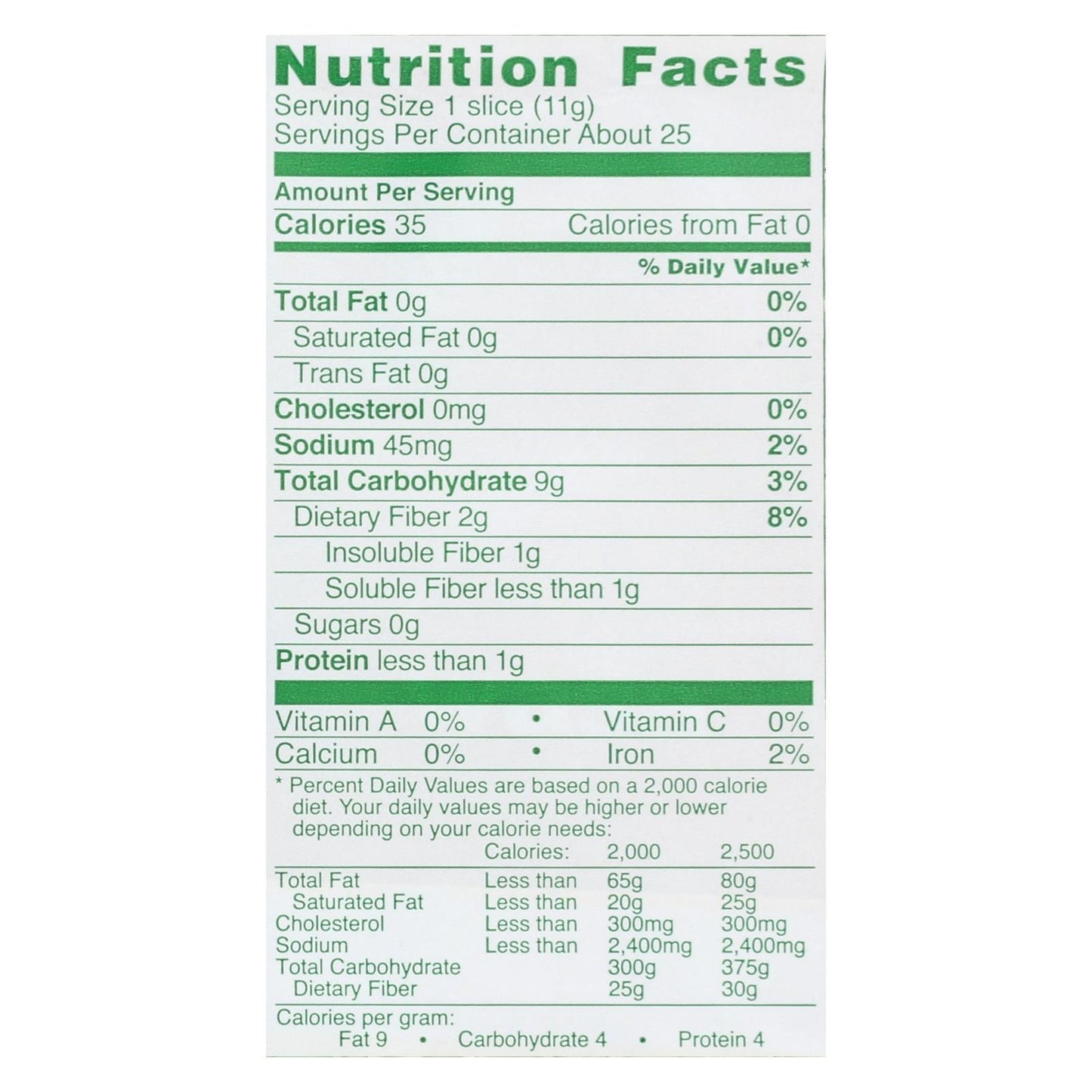 Pan crujiente de centeno Wasa - Masa madre - Caja de 12 - 9,7 oz.