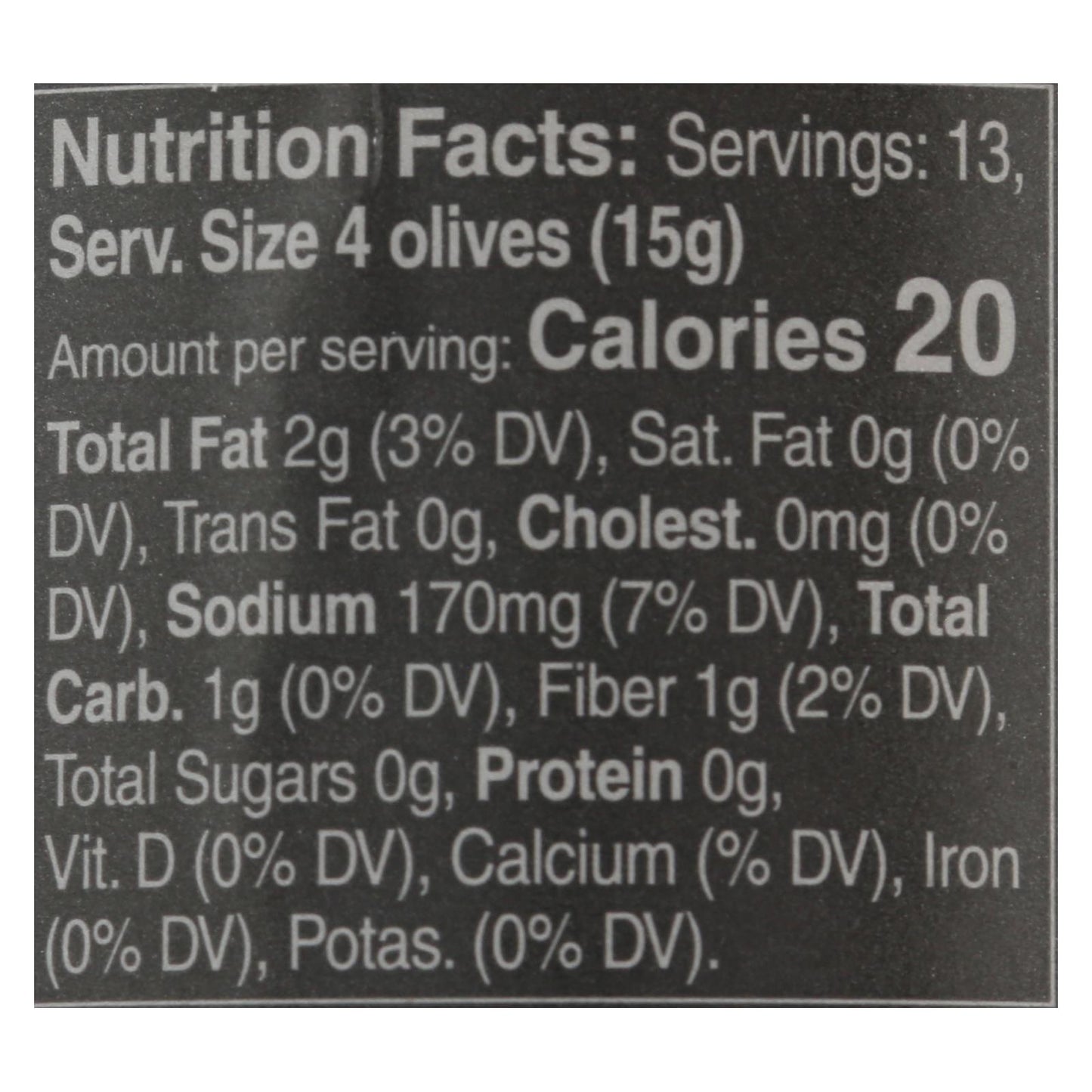 Mina - Aceitunas verdes sin hueso - Caja de 6 - 12,5 oz