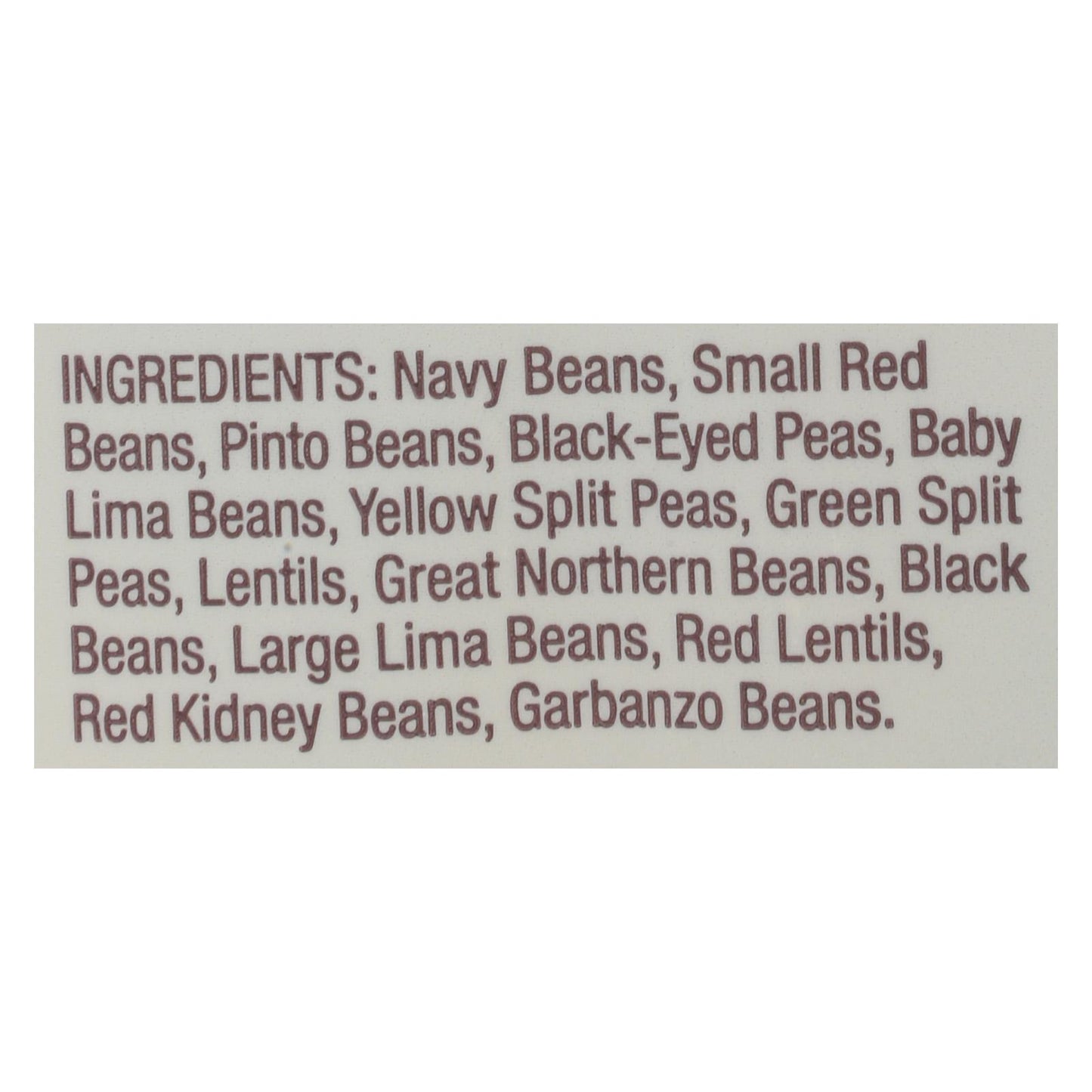 Mezcla para sopa de 13 frijoles de Bob's Red Mill, caja de 4, 29 oz