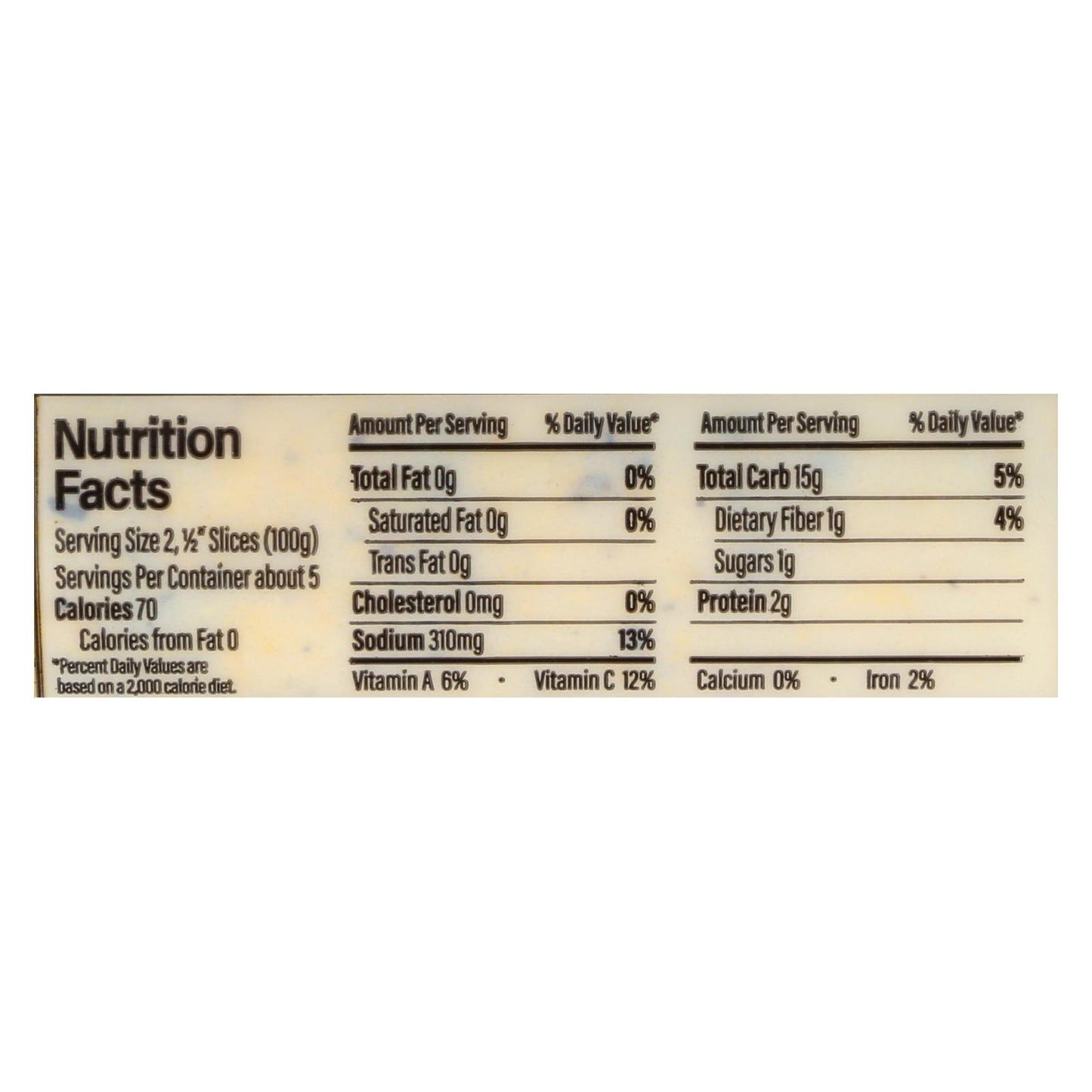 Comerciantes de alimentos Polenta orgánica - Albahaca y ajo - Caja de 12 - 18 oz.