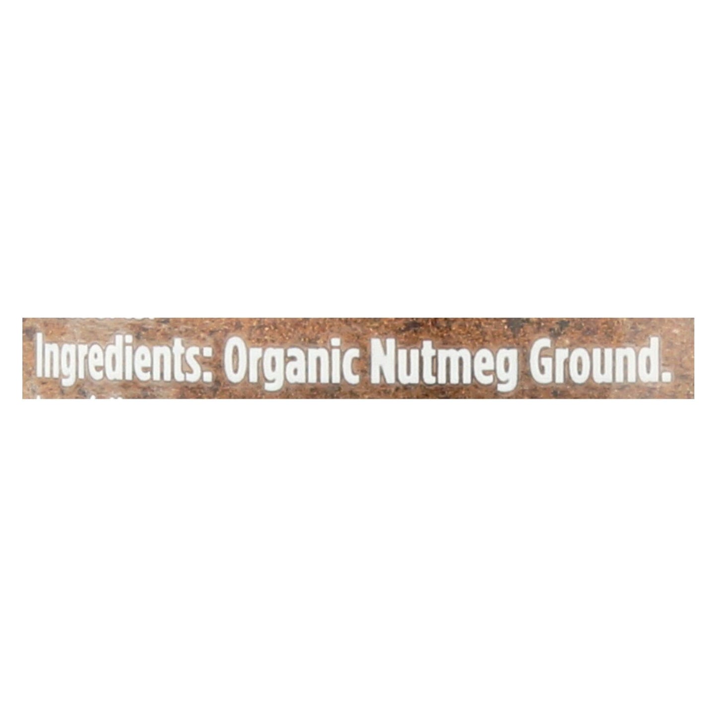 Spicely Organics - Nuez moscada orgánica - Molida - Caja de 3 - 1.9 oz.