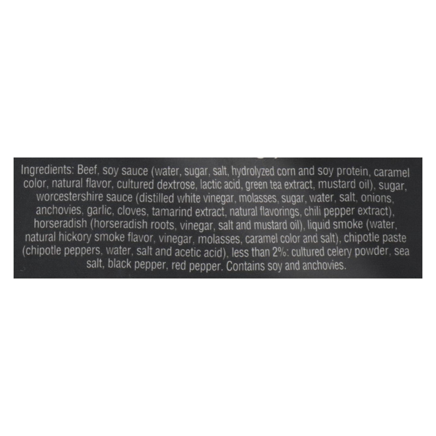 Carne seca de res real cortada al estilo chef, pimienta chipotle molida, caja de 8