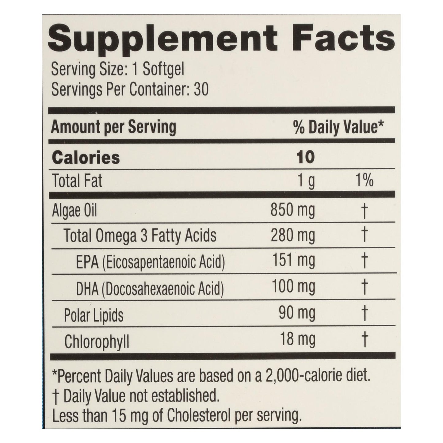 Iwi - Supp Alge Epa/dha Omega3 - Ea De 1-30 Sgel