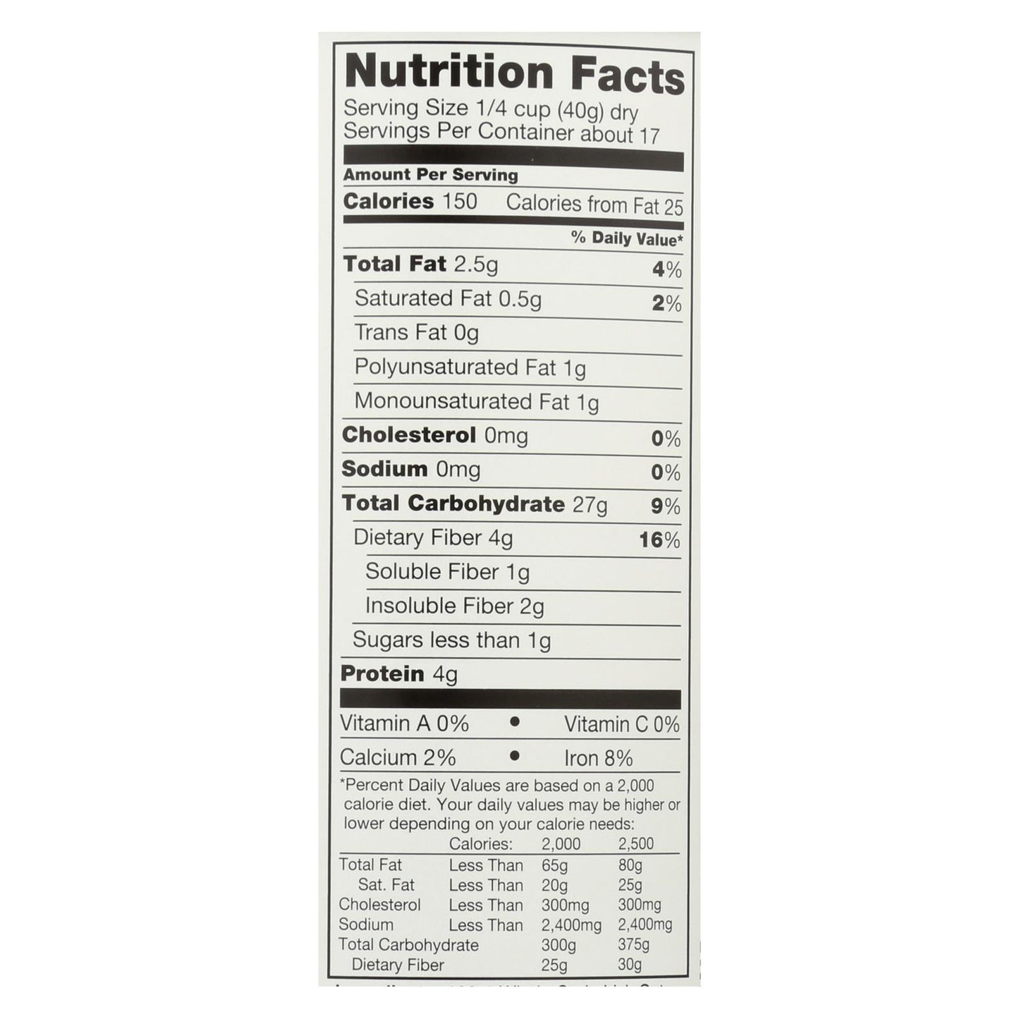 Avena irlandesa McCann's, fácil y rápida, cortada en acero - Caja de 12 - 24 oz.