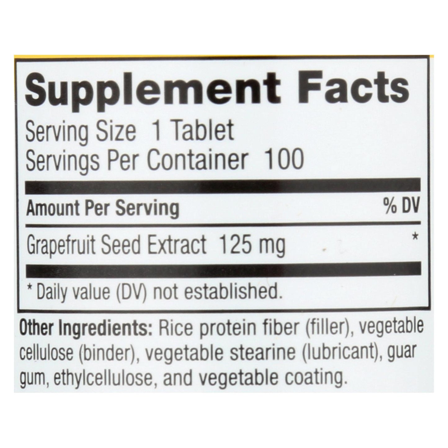 Nutribiotic - Suplemento de extracto de semilla de pomelo 125 - 1 unidad 1-100 unidades
