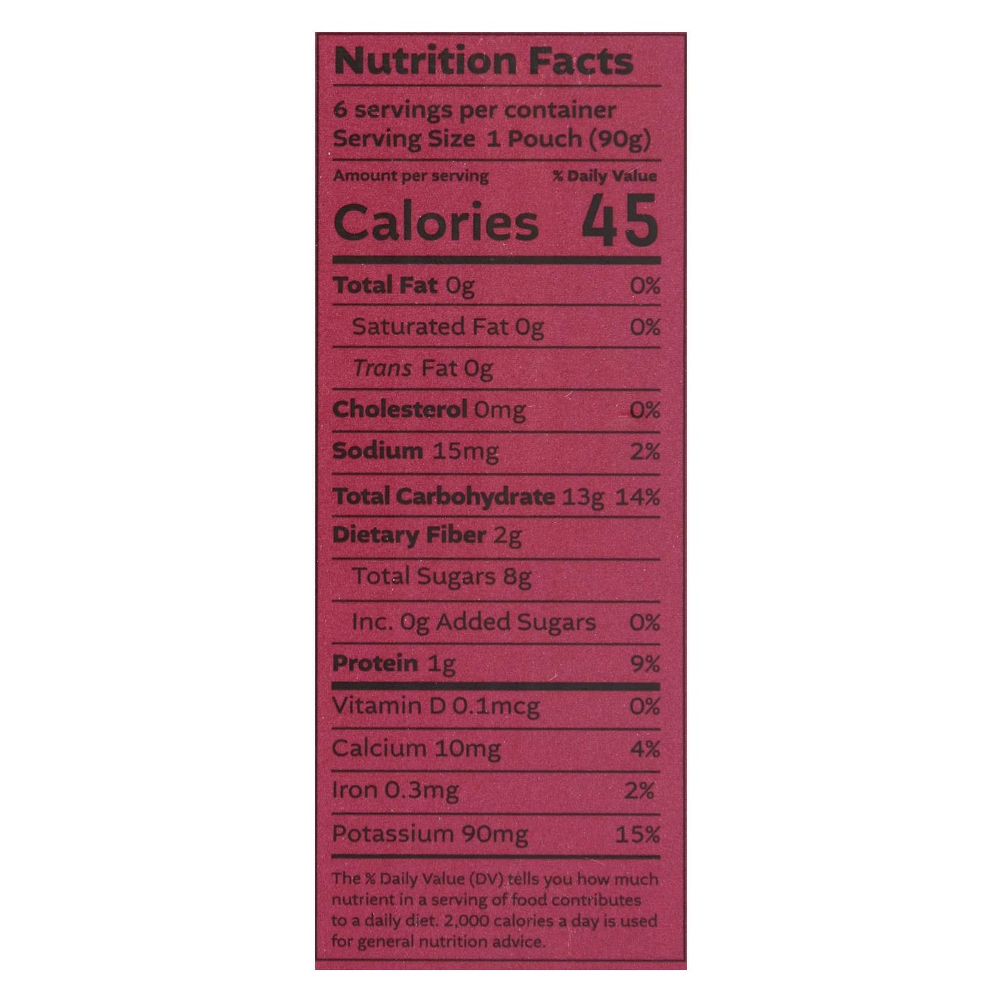 White Leaf Provisions - 婴儿食品 Apple Swtpt Bt - 6 盒装 - 3.2 盎司