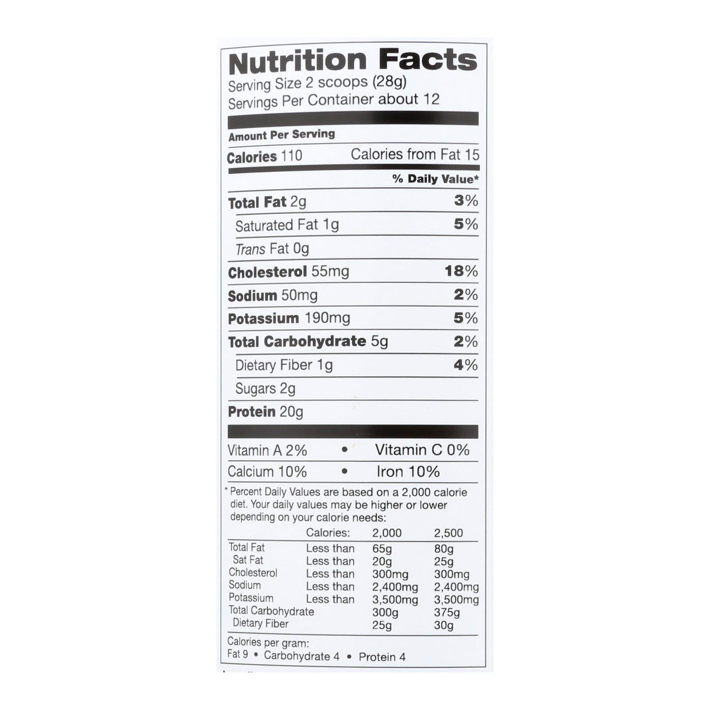 Proteína de suero en polvo Teras - Suero - Orgánico - Comercio justo Certificado Chocolate negro Cacao - 12 oz