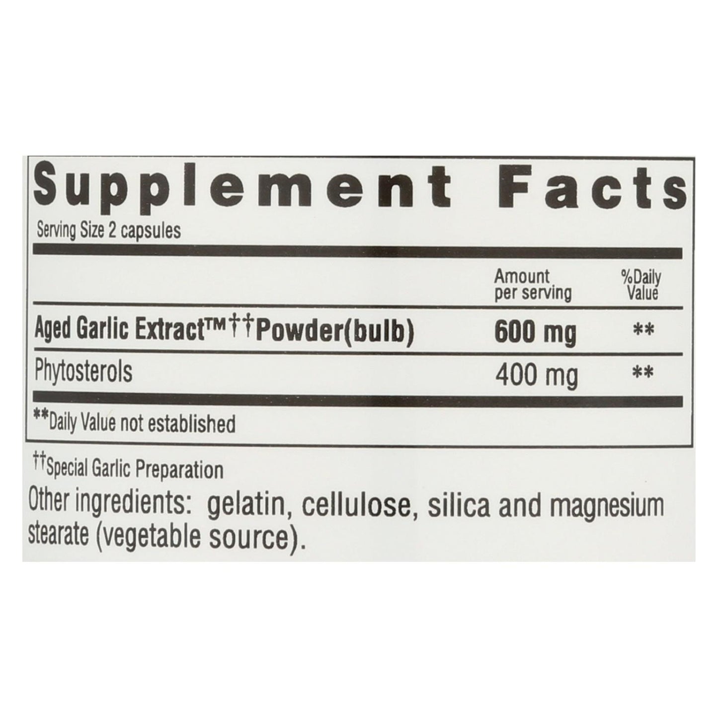 Kyolic - Fórmula 107 con fitoesteroles y extracto de ajo envejecido - 80 cápsulas