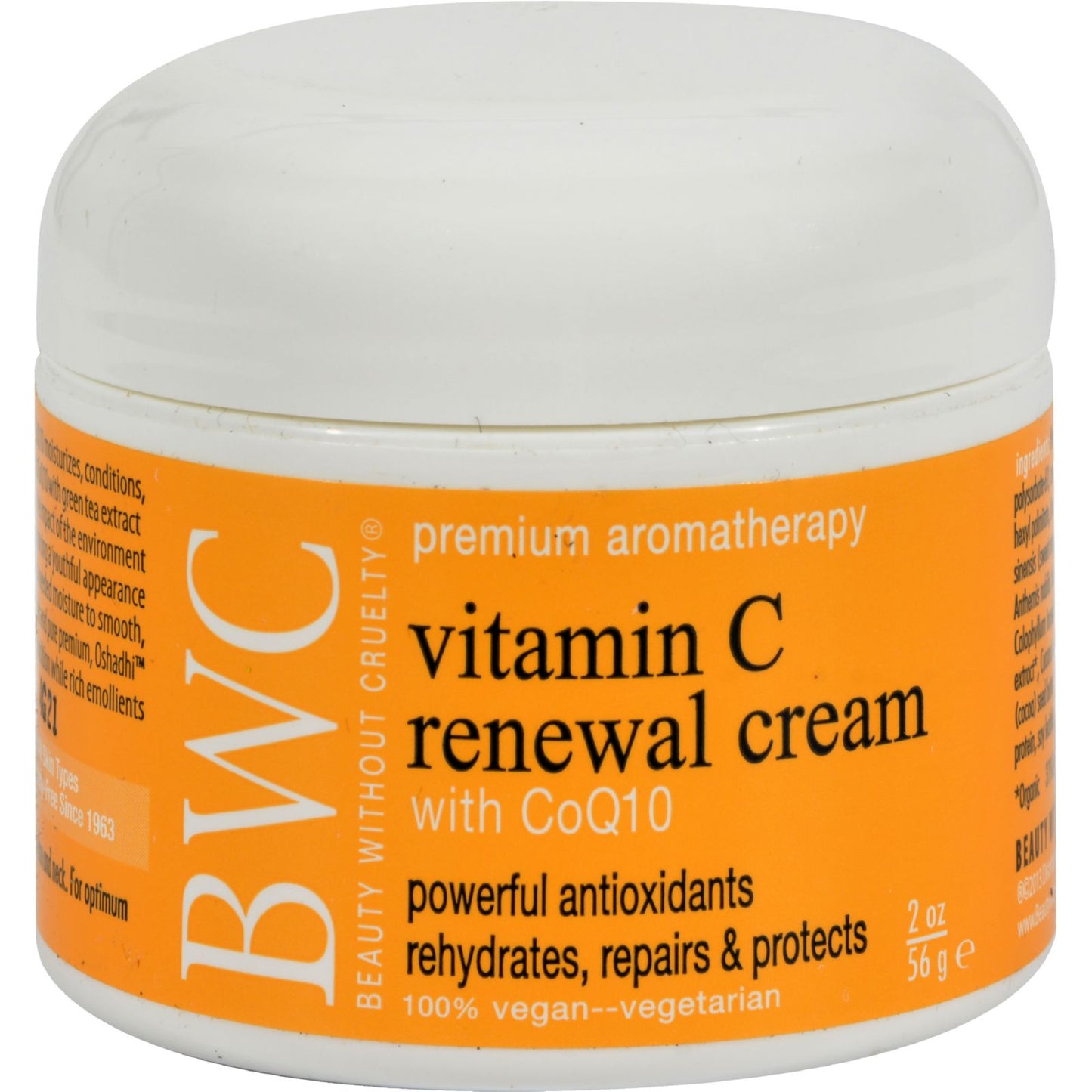 Crema renovadora Beauty Without Cruelty con vitamina C y CoQ10 - 2 oz