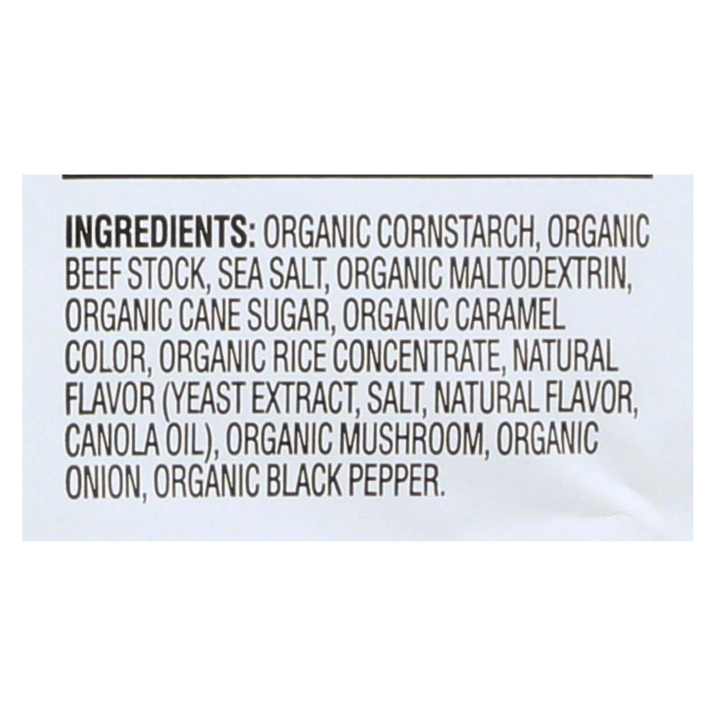 Mezcla de condimentos para salsa marrón vegetariana Simply Organic - Caja de 12 - 1 oz.