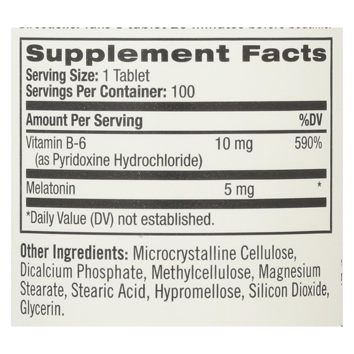 Natrol 褪黑素缓释片 - 5 毫克 - 100 片