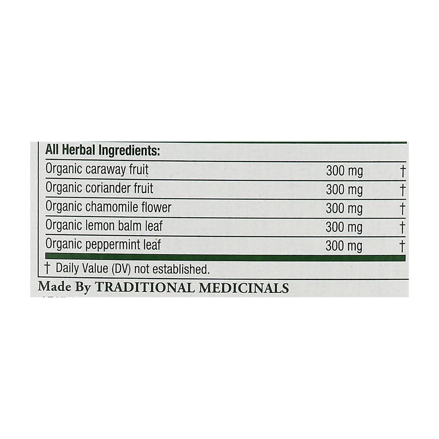 传统药用茶 - 有机 - 缓解胀气 - 16 袋 - 6 盒装