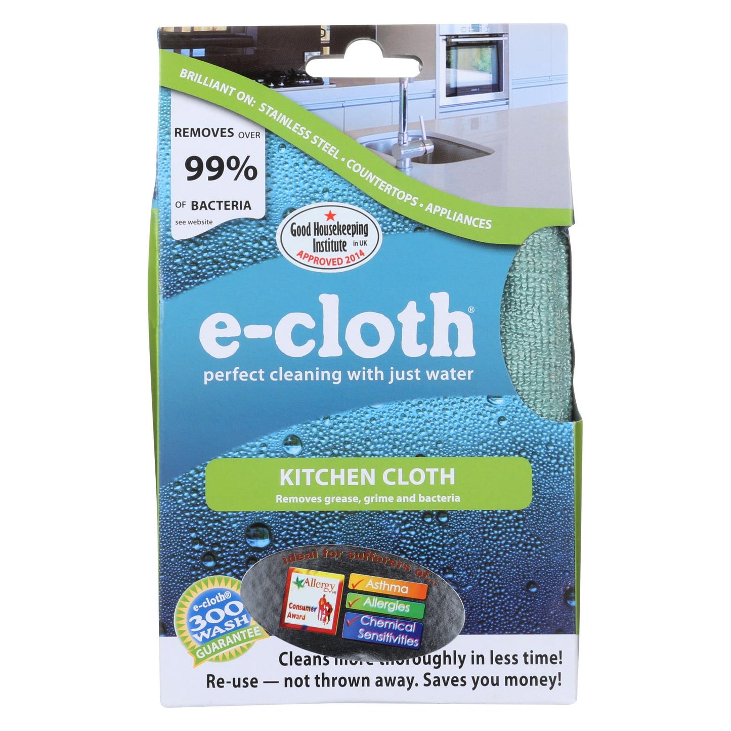 Paño de limpieza de cocina E-cloth