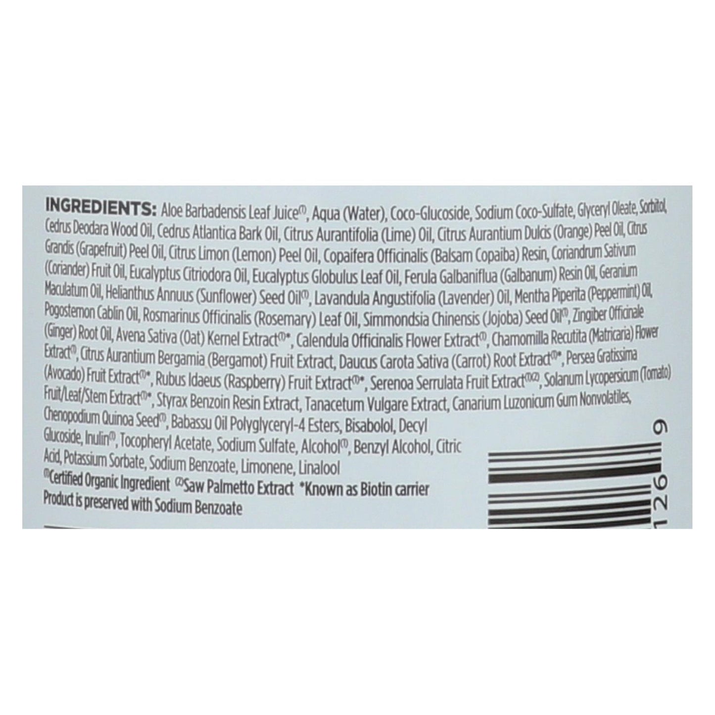 Avalon 洗发水 - 有机生物素-b 复合物 - 32 盎司