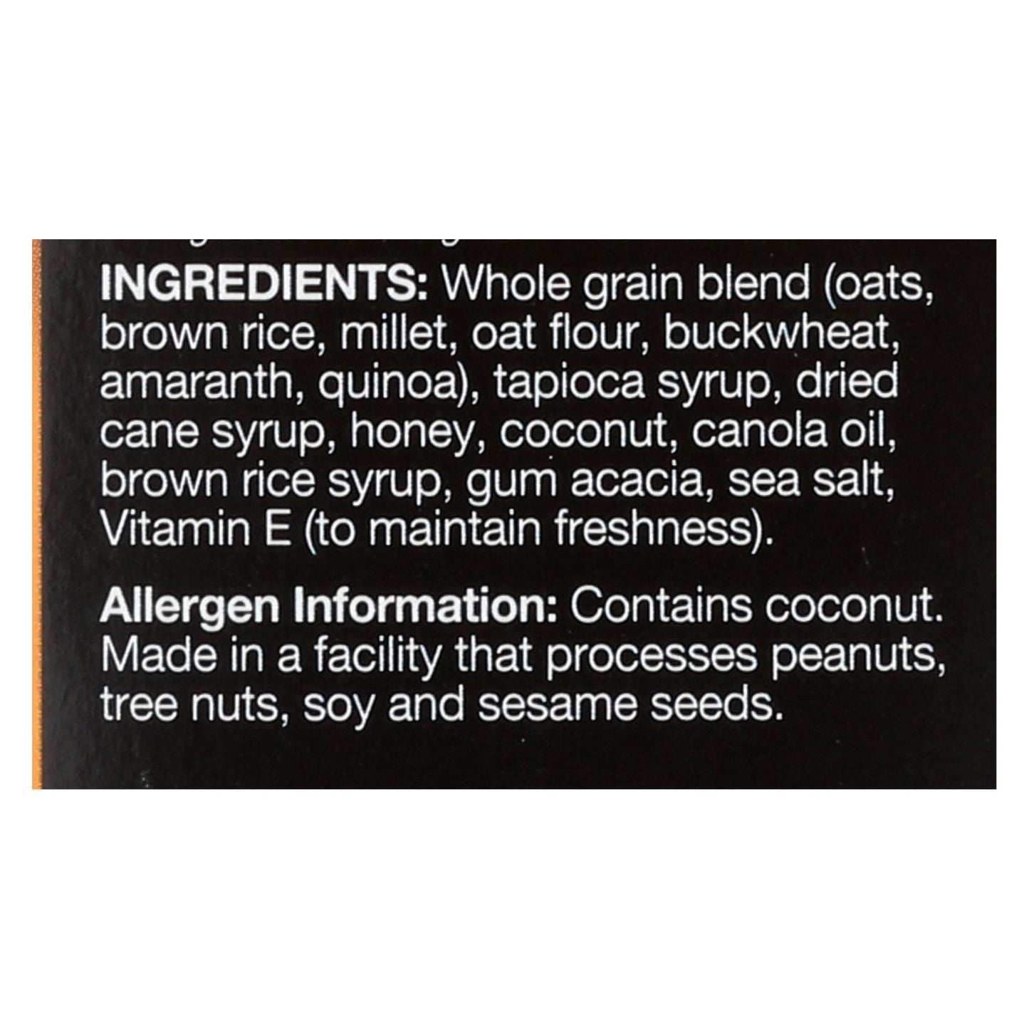 Kind Bar - Granola - Granos saludables - Avena y miel con coco tostado - 1,2 oz - 5 unidades - Caja de 8