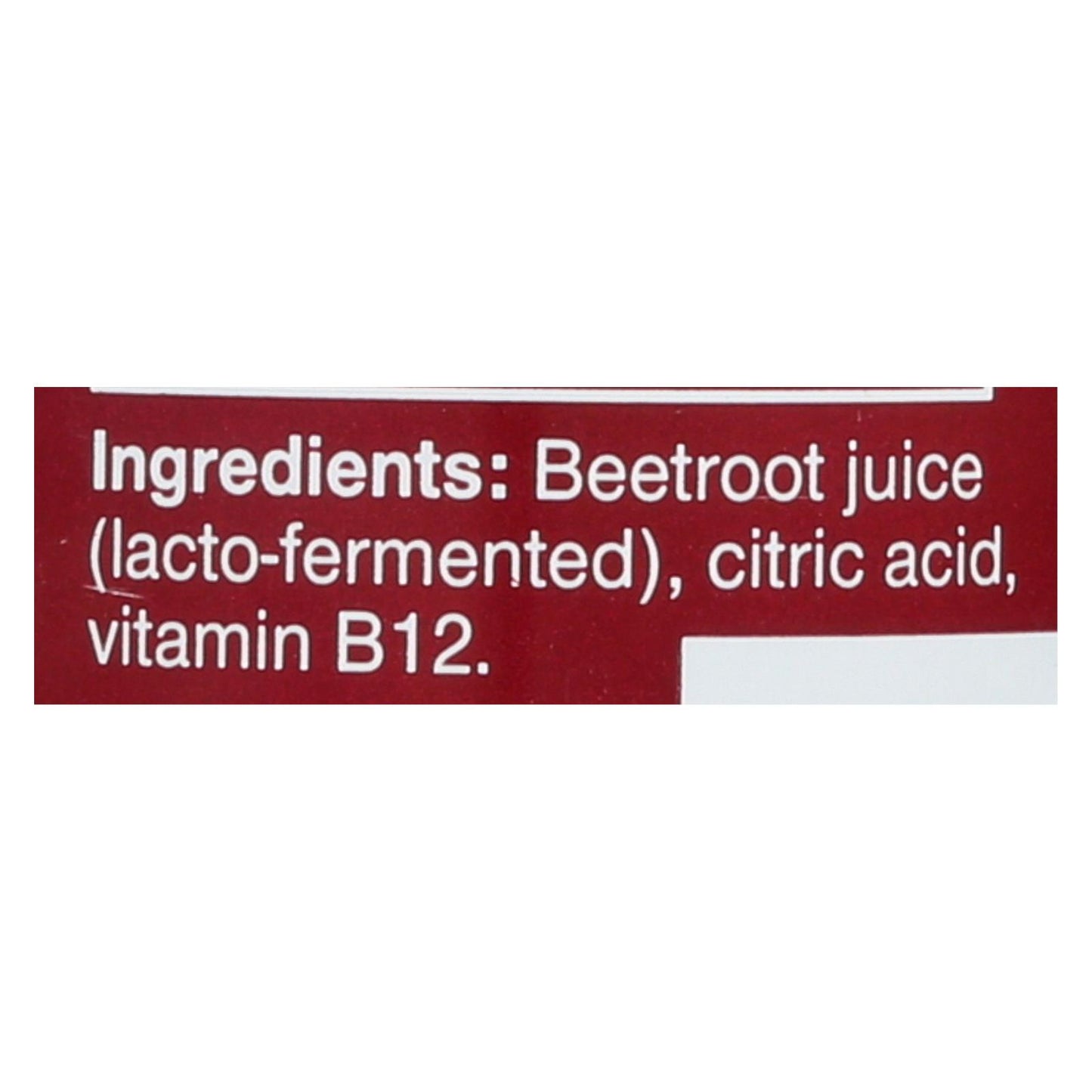 Jugo de remolacha Beet Performer - B12 - Caja de 12 - 8.4 fl oz.