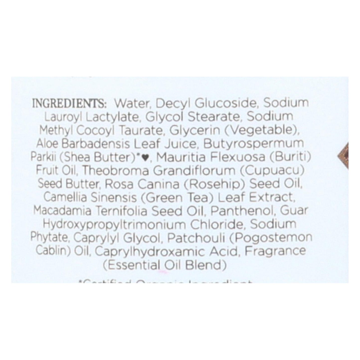 Gel de baño Nubian Heritage - Pachulí y burití - 13 oz