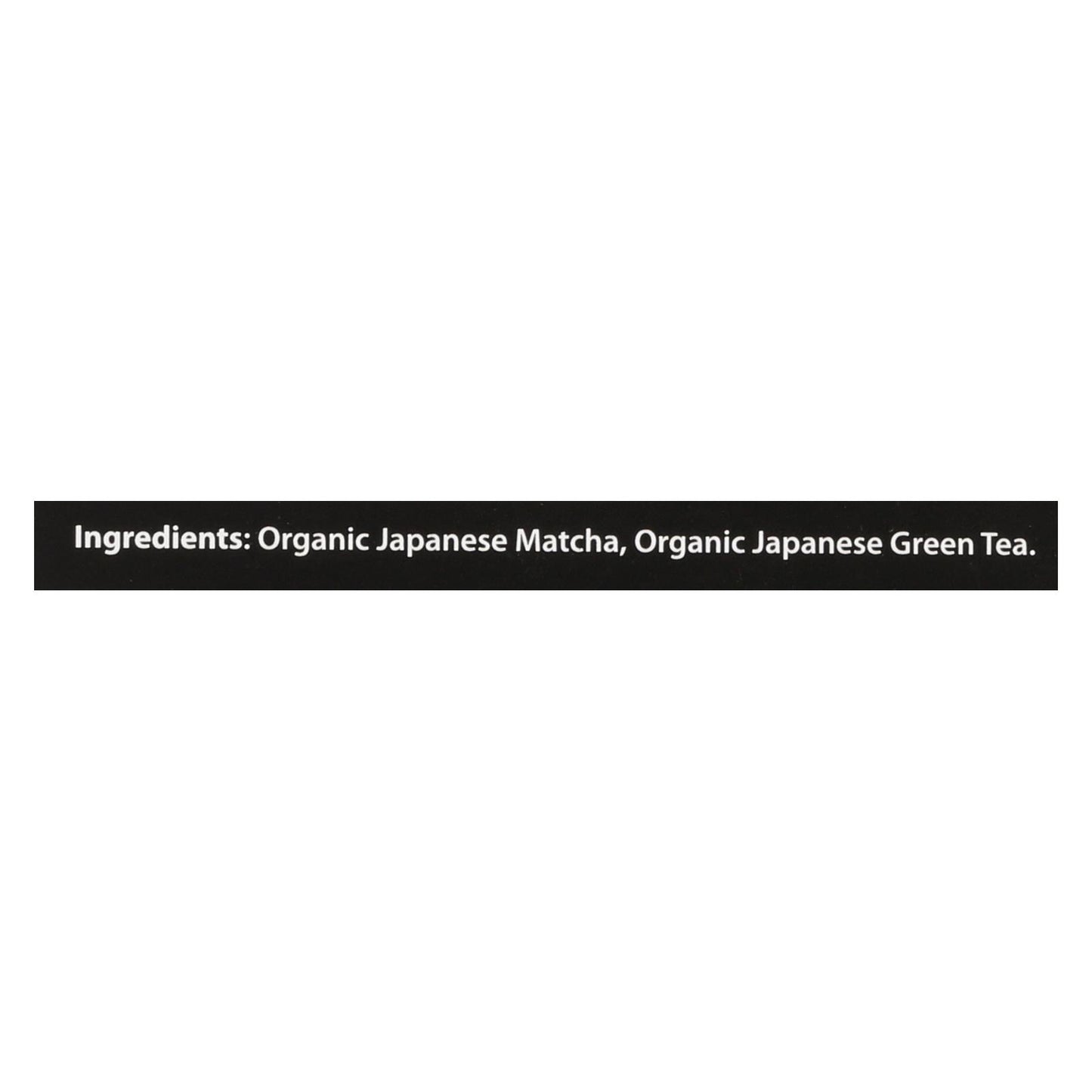 佛茶 - 抹茶绿茶 - 6 袋装 - 18 袋