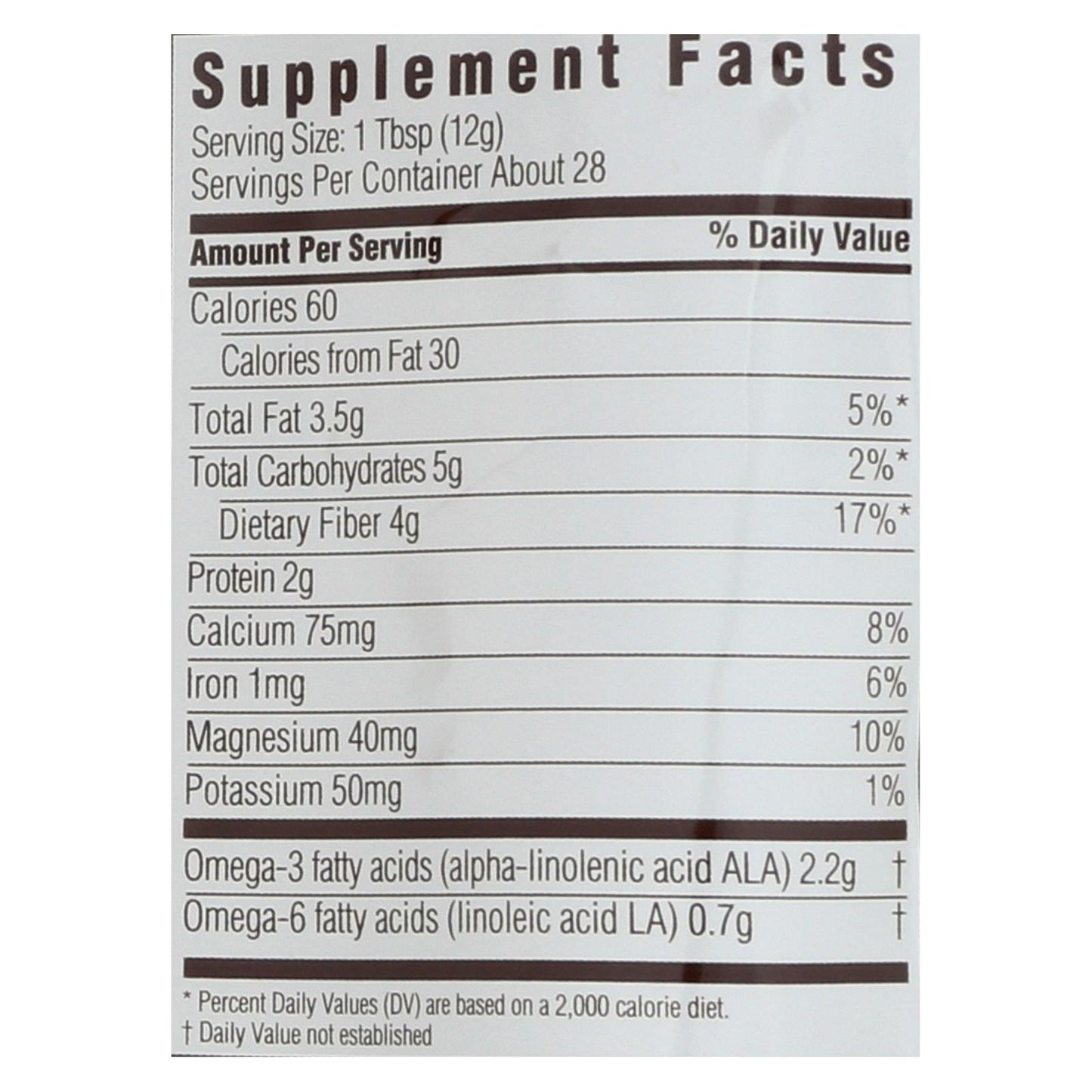 Semillas de chía orgánicas Spectrum Essentials: Omega-3 y fibra, 12 oz