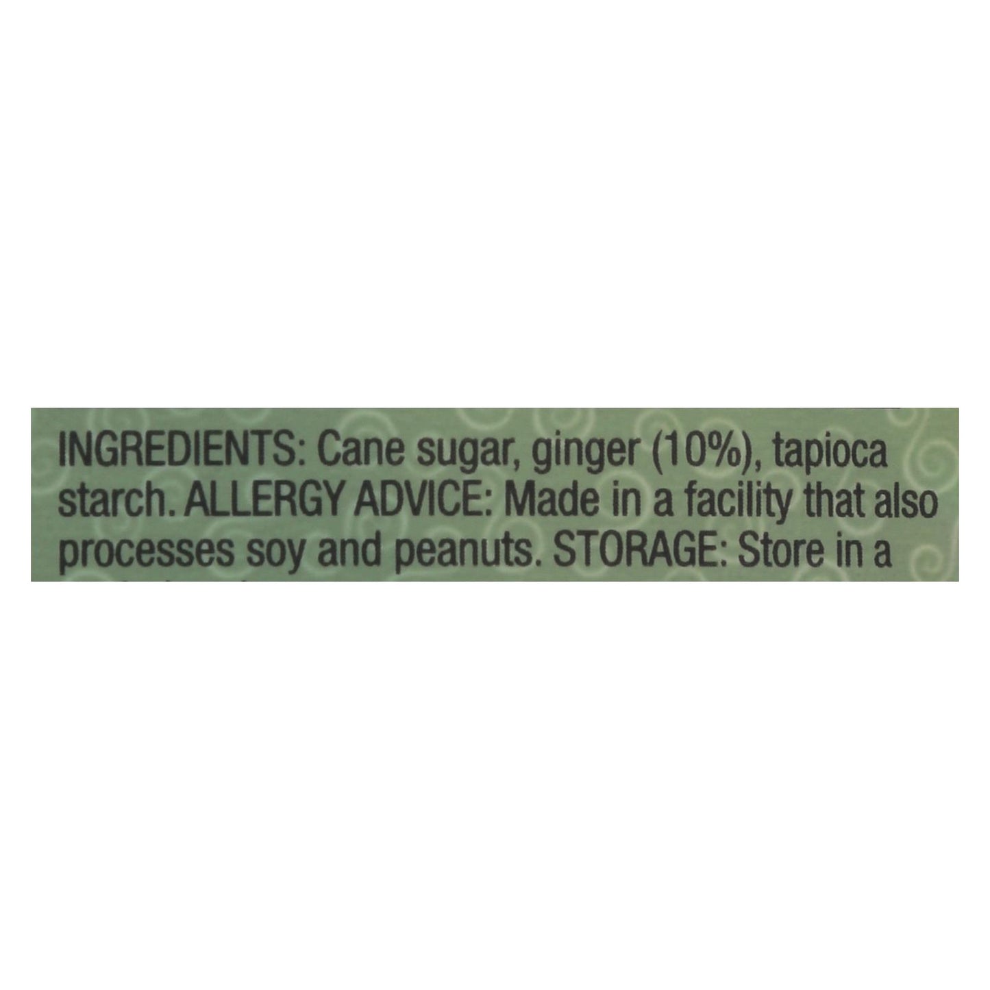 Ginger People - Caramelos masticables de jengibre Gin Gins - Originales - Caja de 12 - 3 oz.