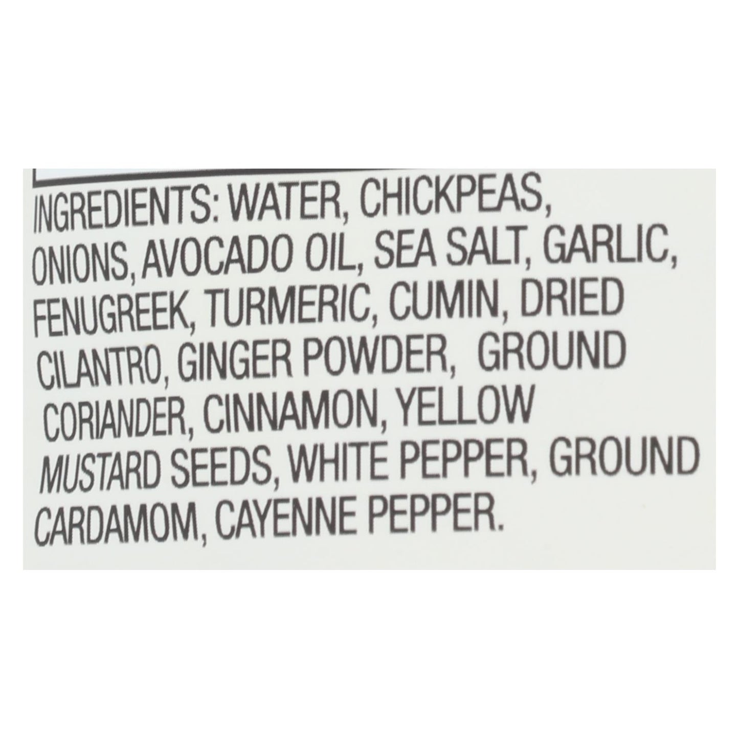 一打表兄弟 - 即食豆类 - 特立尼达鹰嘴豆咖喱 - 6 箱 - 10 盎司。