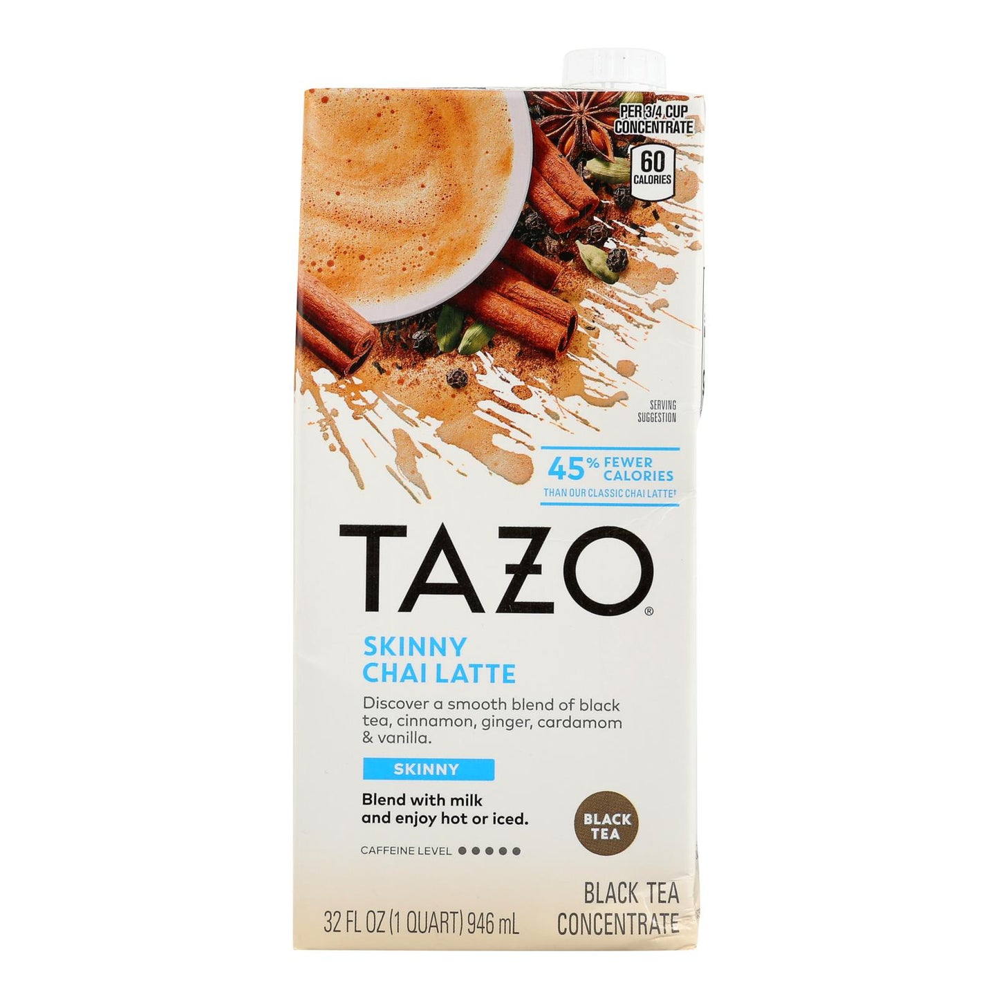 Tazo Tea - Tea Conc Skny Chai Latte - 6 件装 - 32 Fz