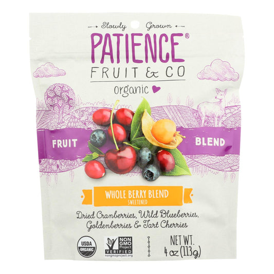 Patience Fruit And Co - 整粒浆果混合浆果 - 8 粒装 - 4 盎司